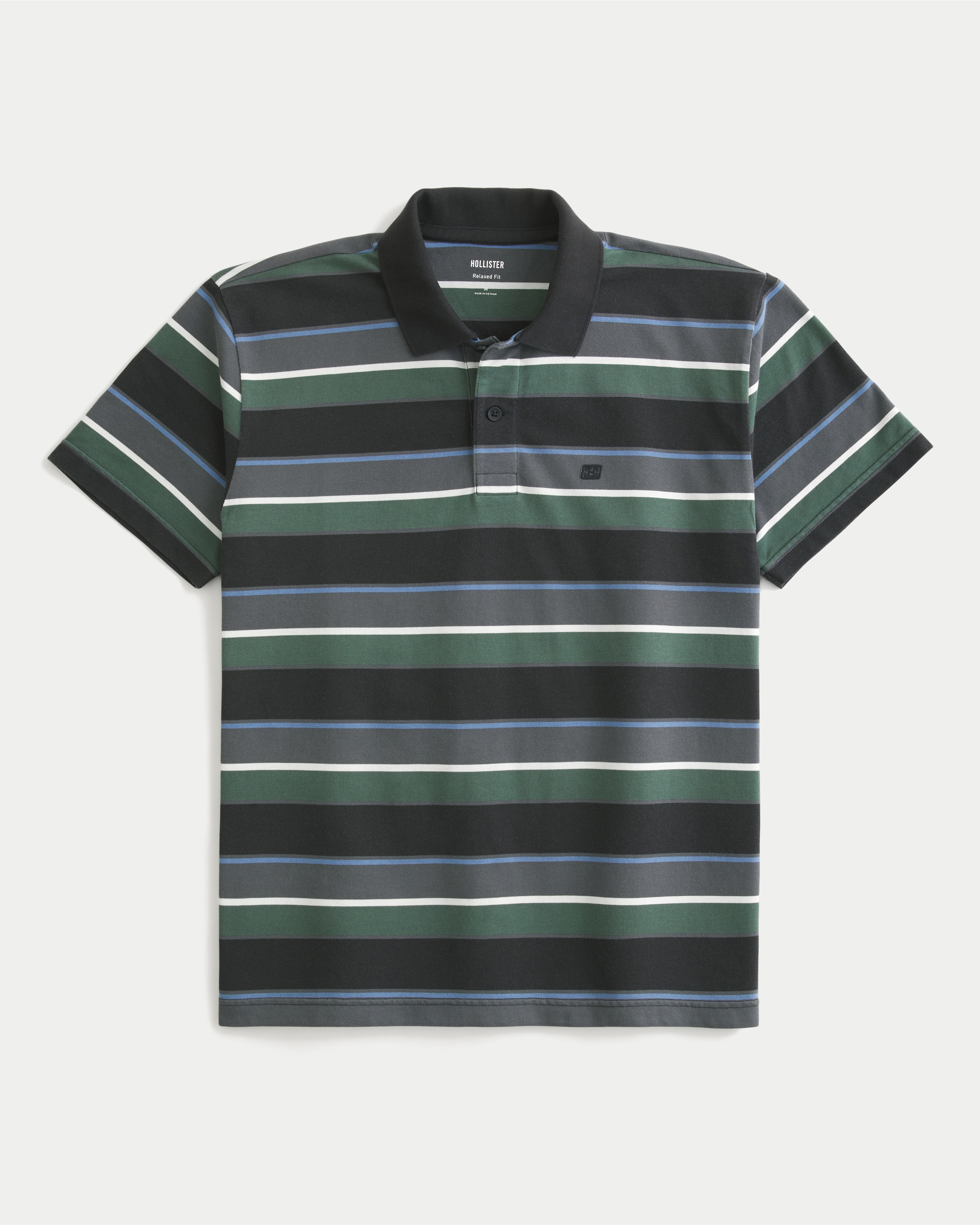 Relaxed Striped Polo