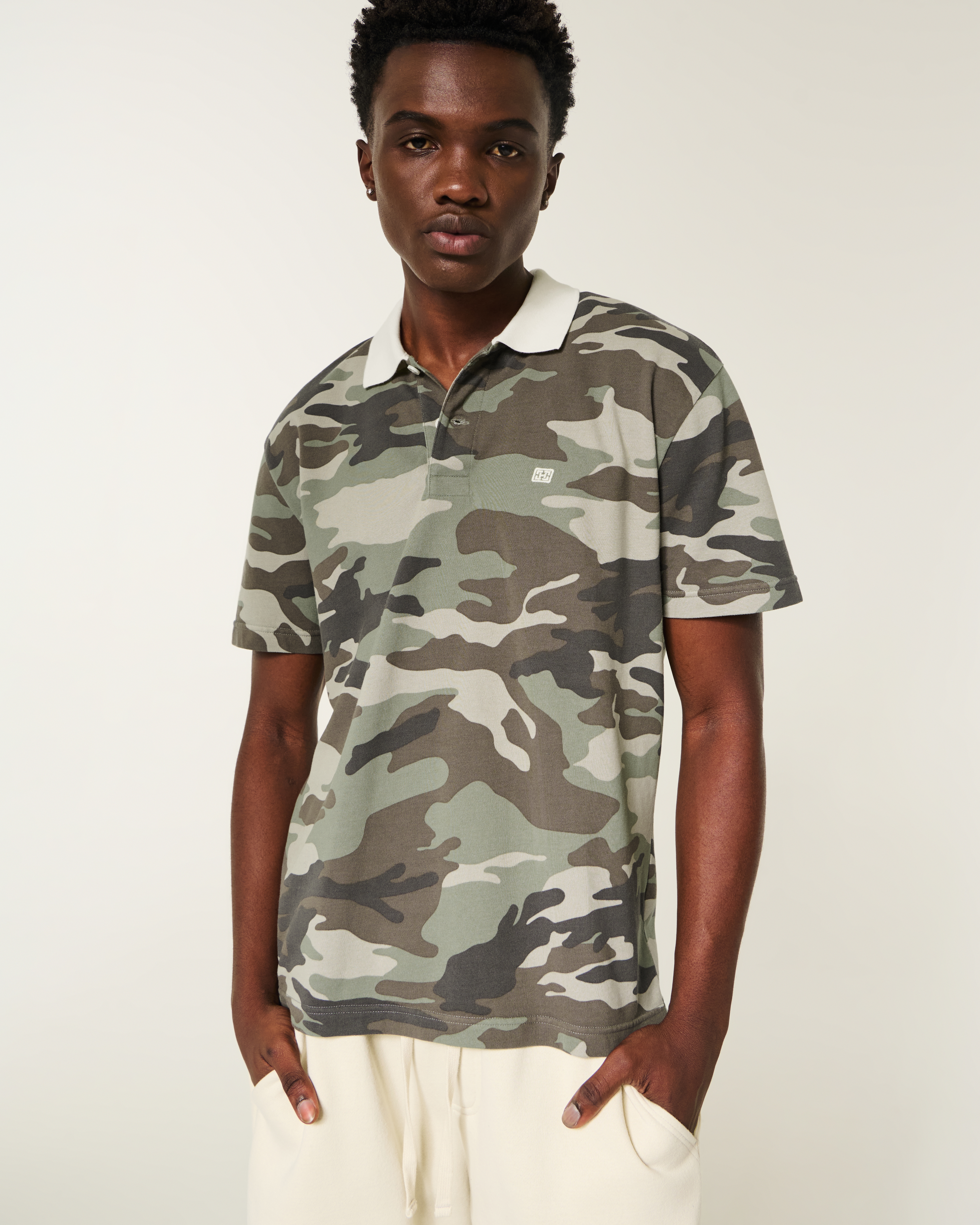 Relaxed Camo Polo