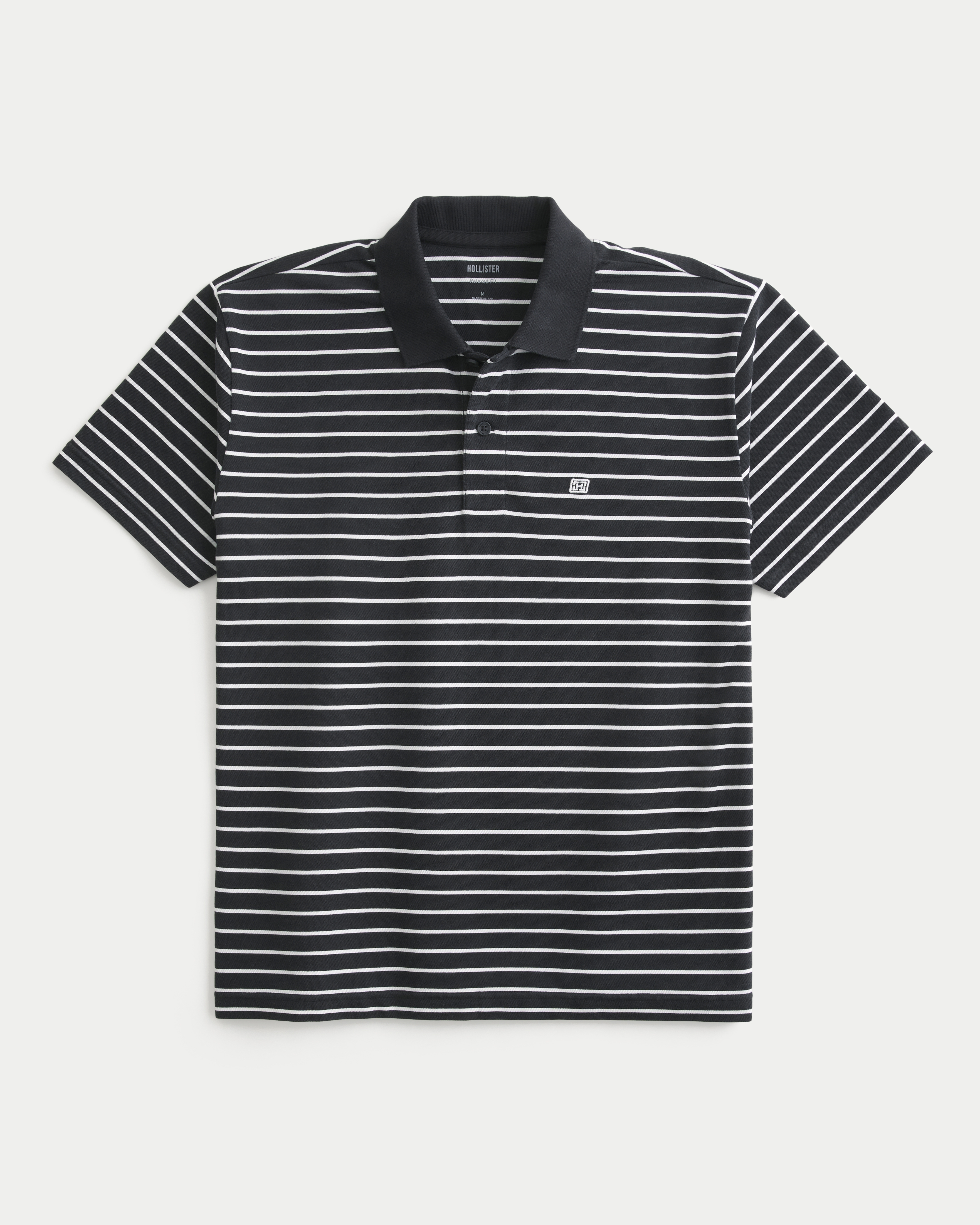 Relaxed Striped Polo