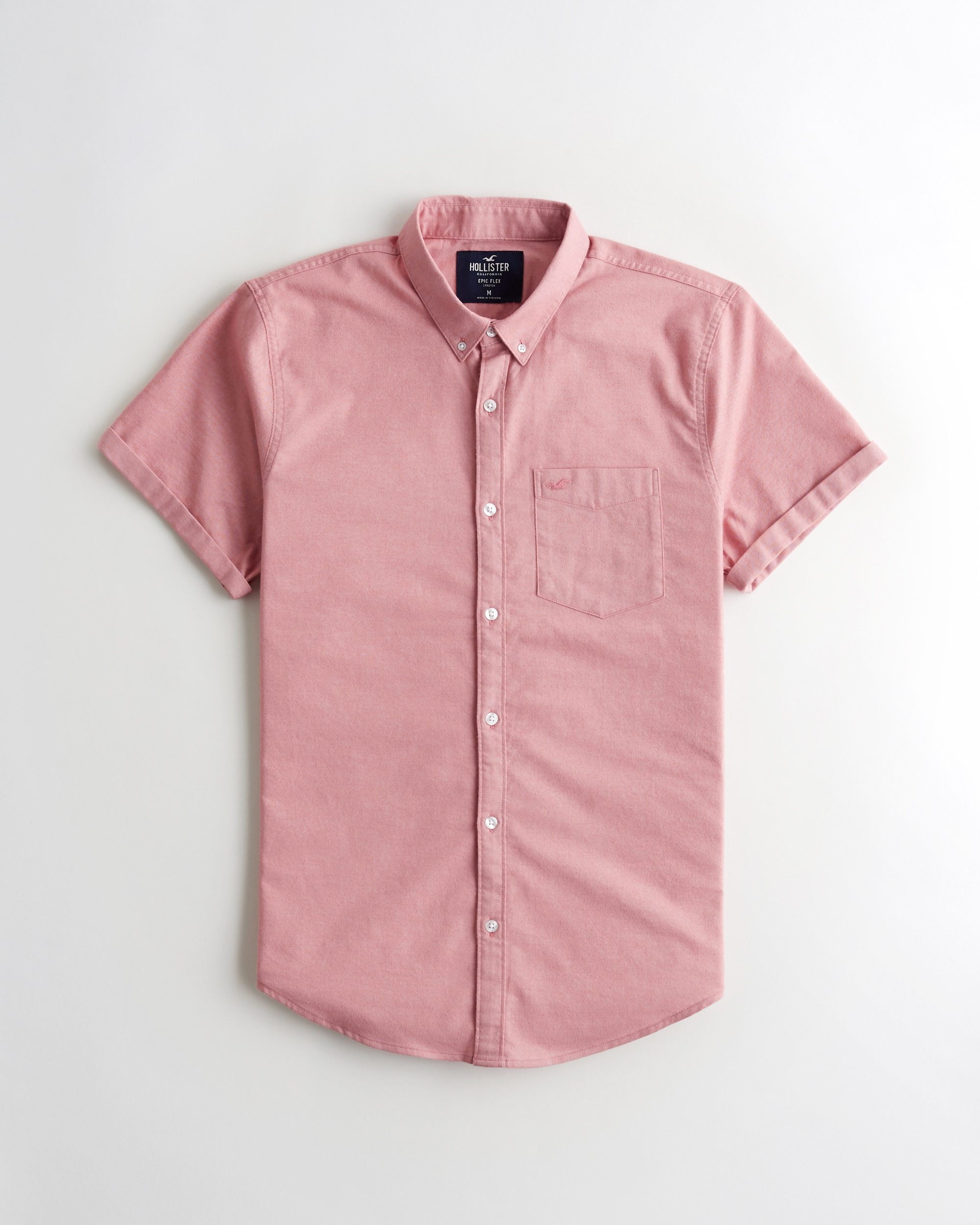 Button Down Shirts for Guys | Hollister Co.