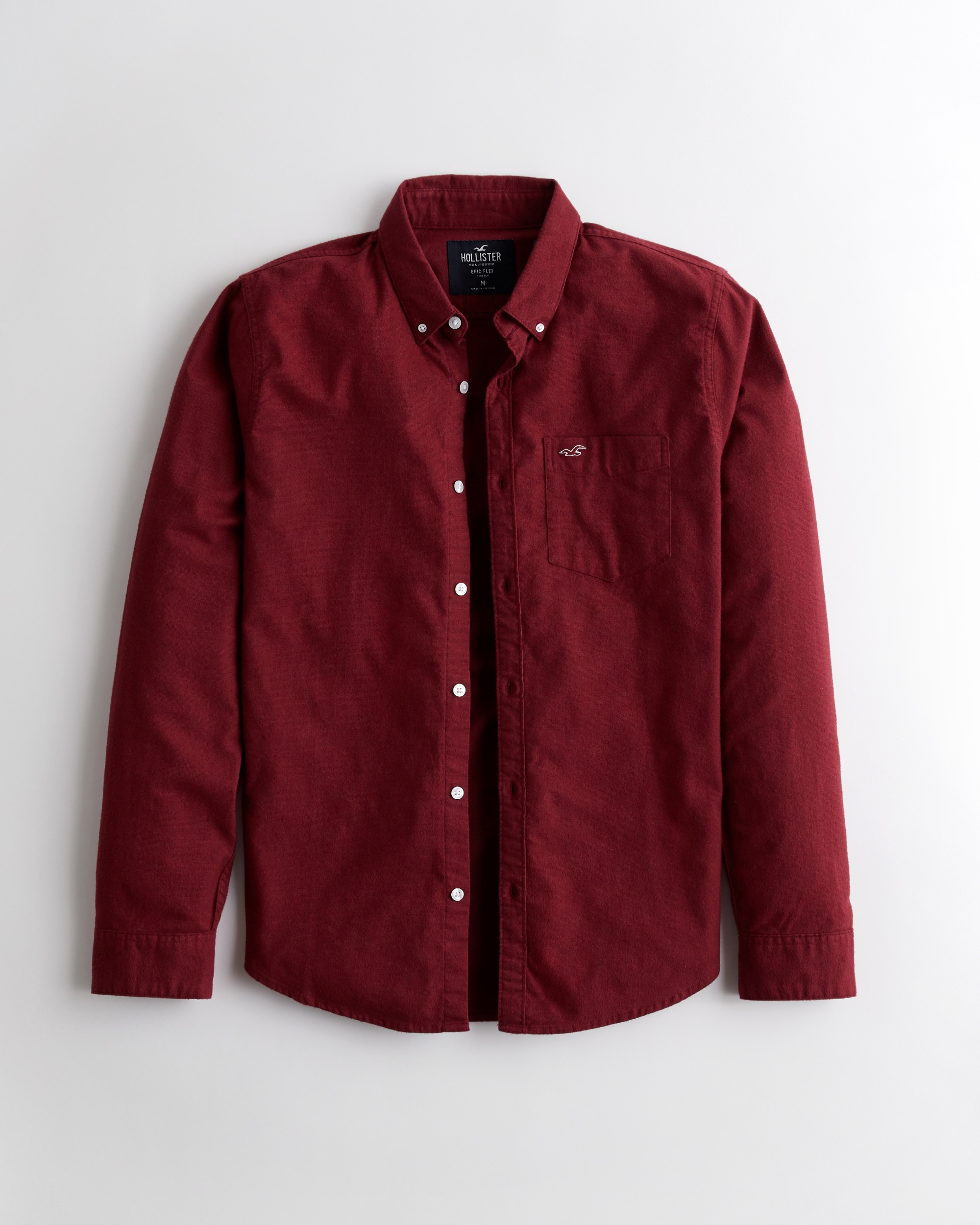 hollister button up shirts