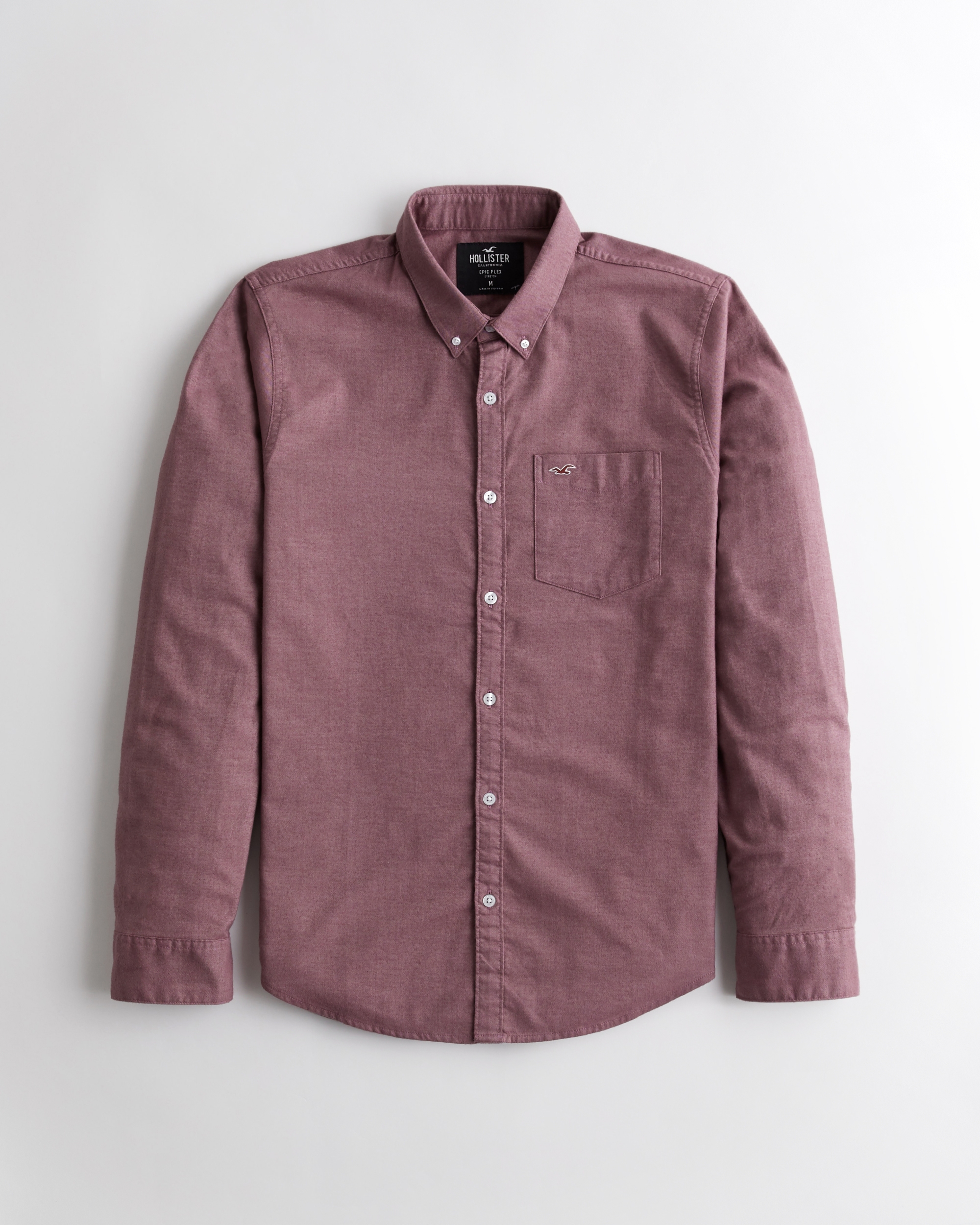 hollister button up shirts