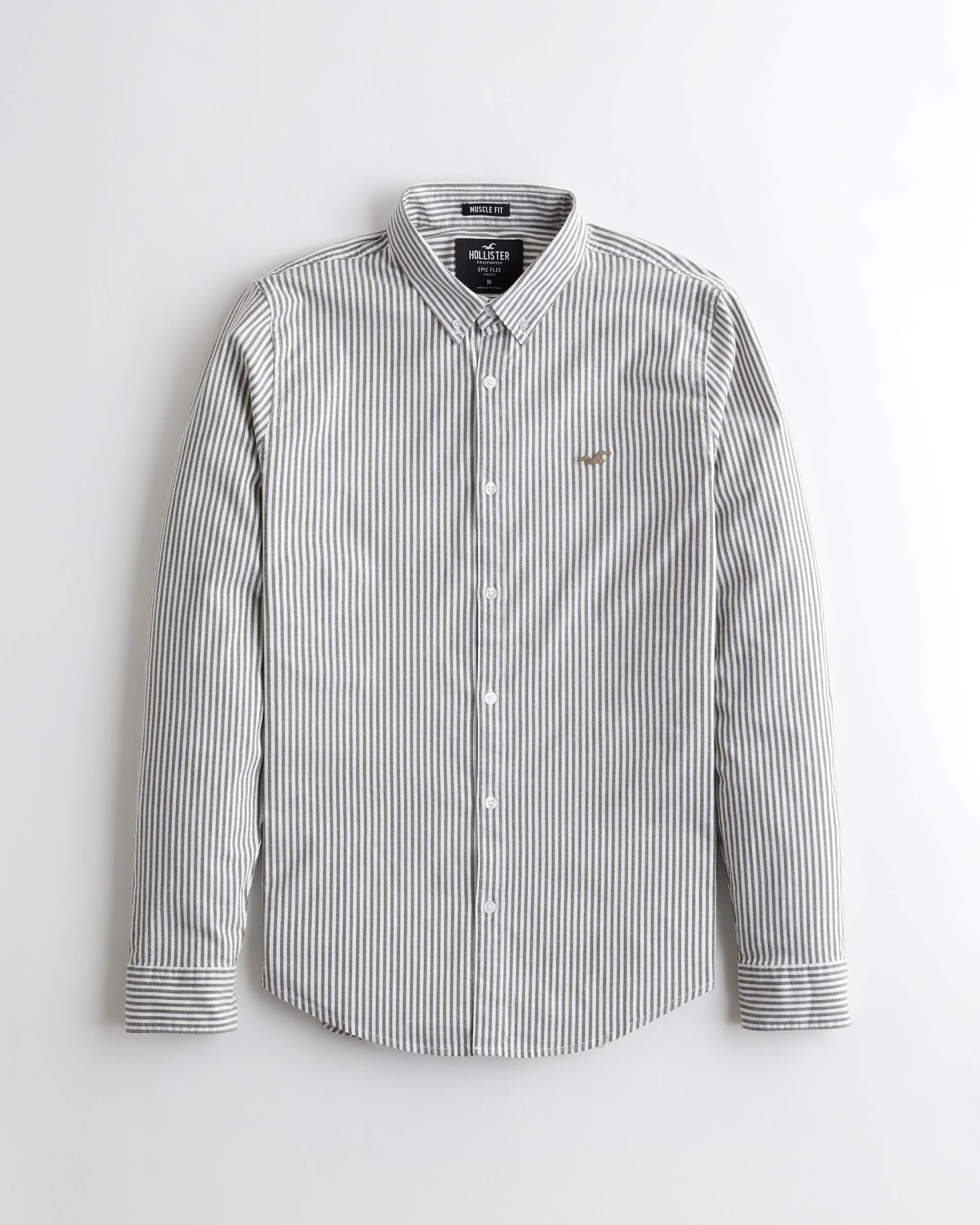 hollister button up shirts