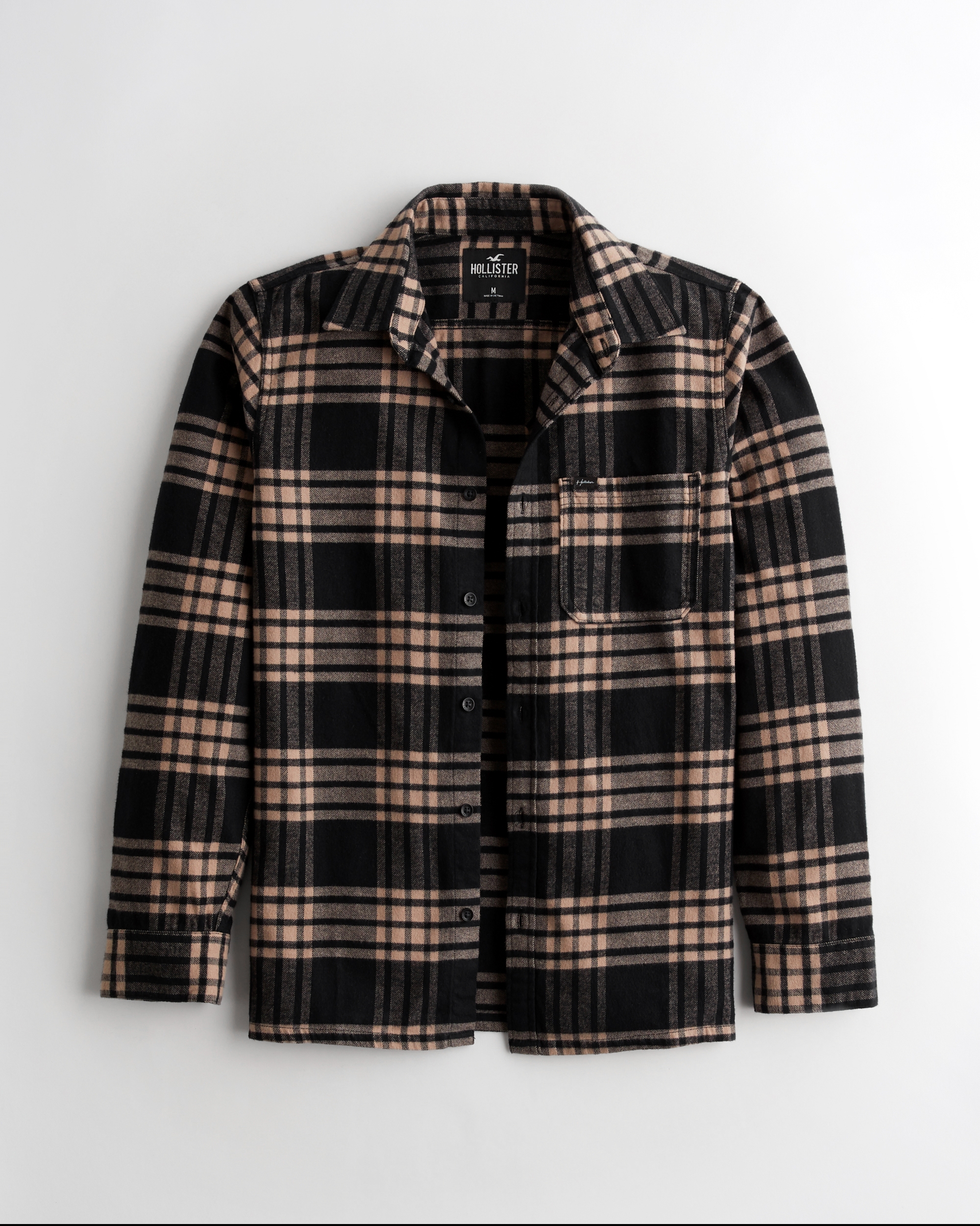 hollister flannels