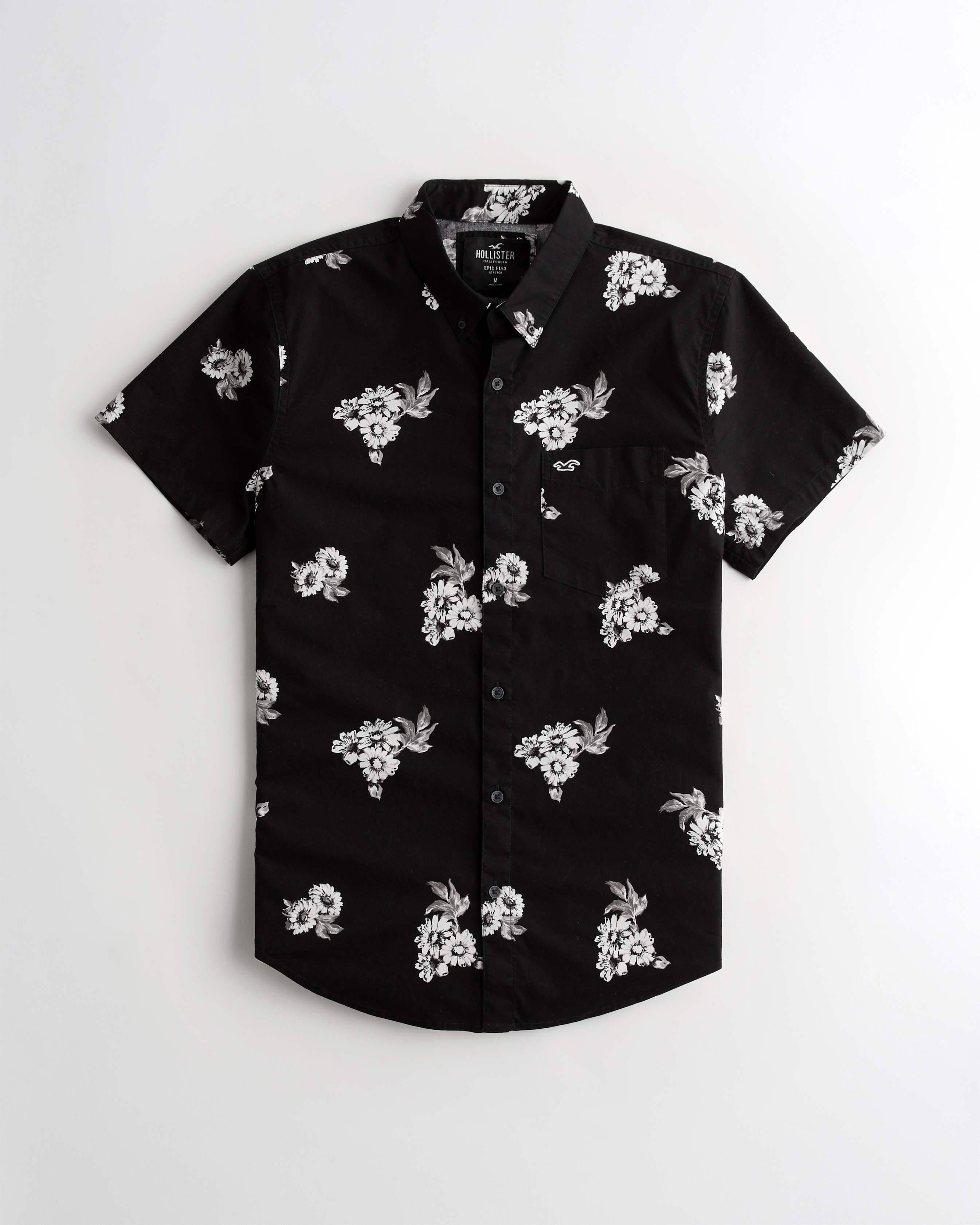 Hollister store flower shirt