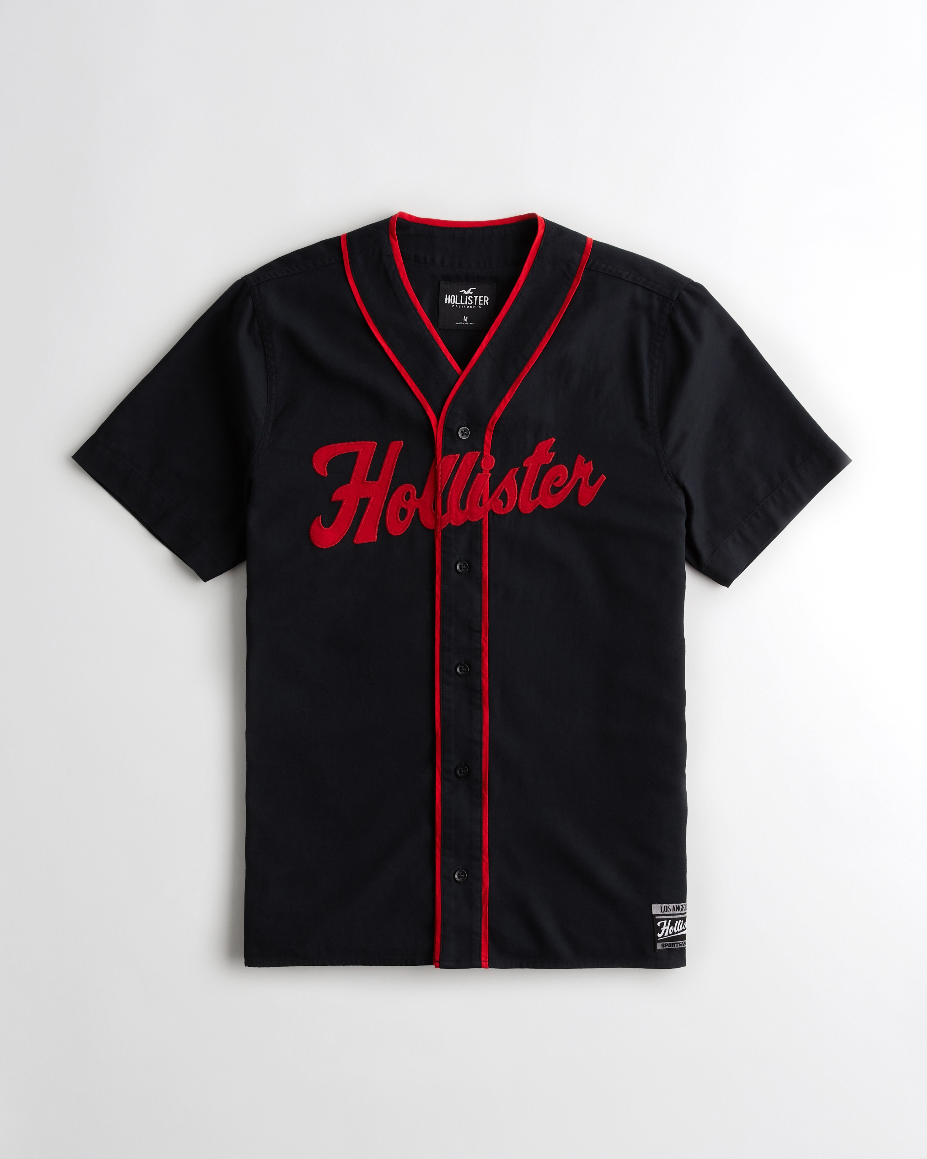 Hollister baseball outlet tee