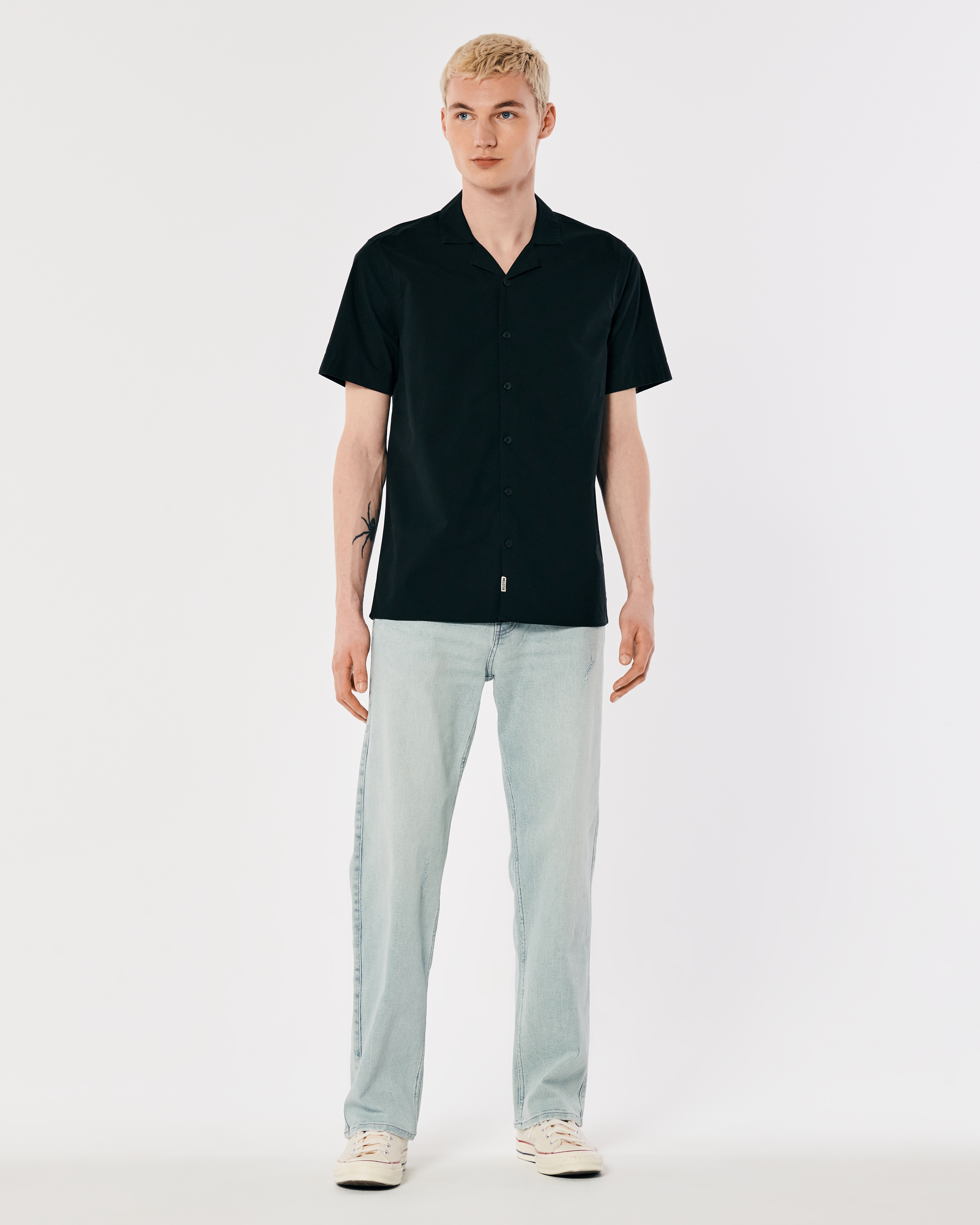 Hollister poplin clearance shirt