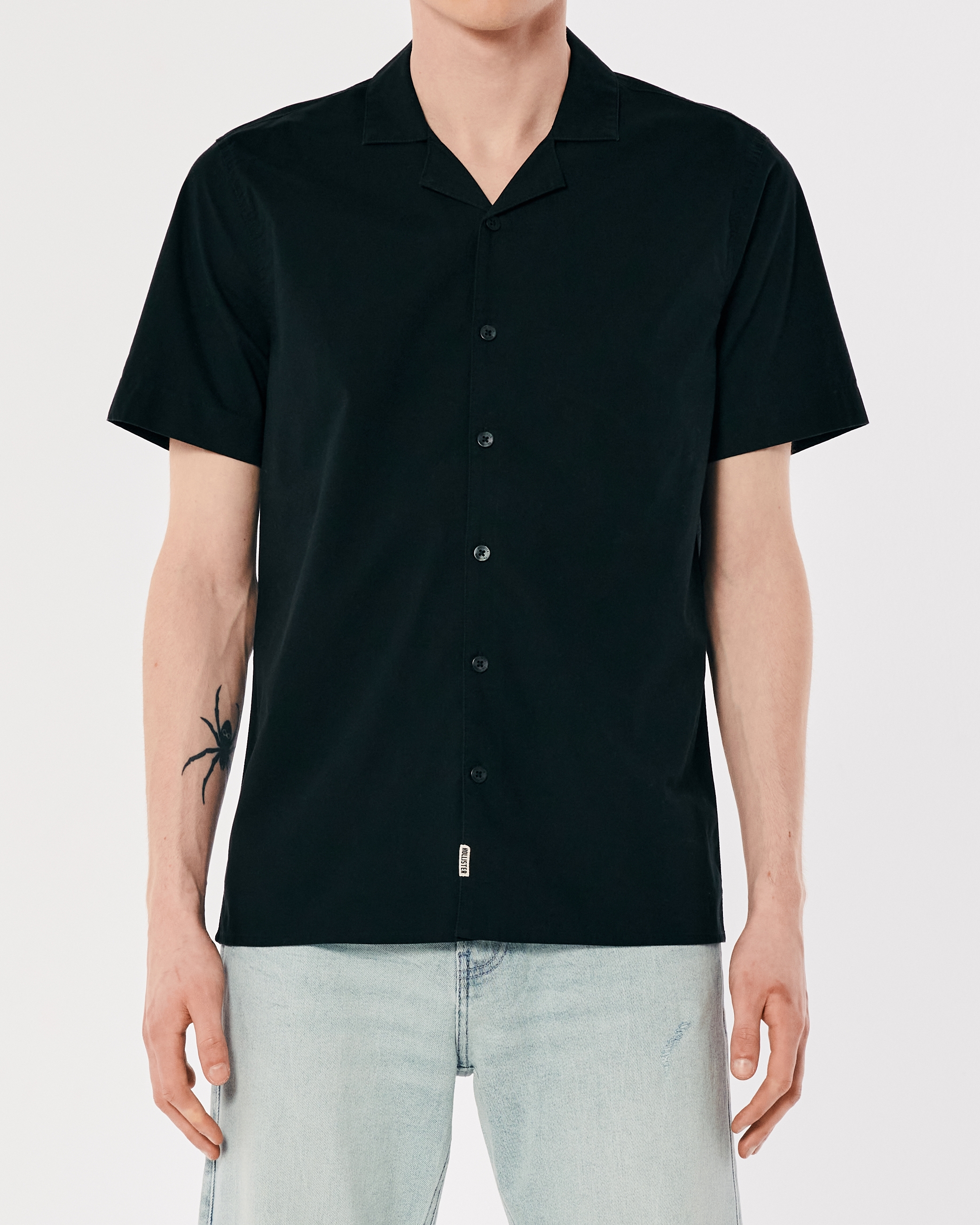 Hollister camp hot sale shirt