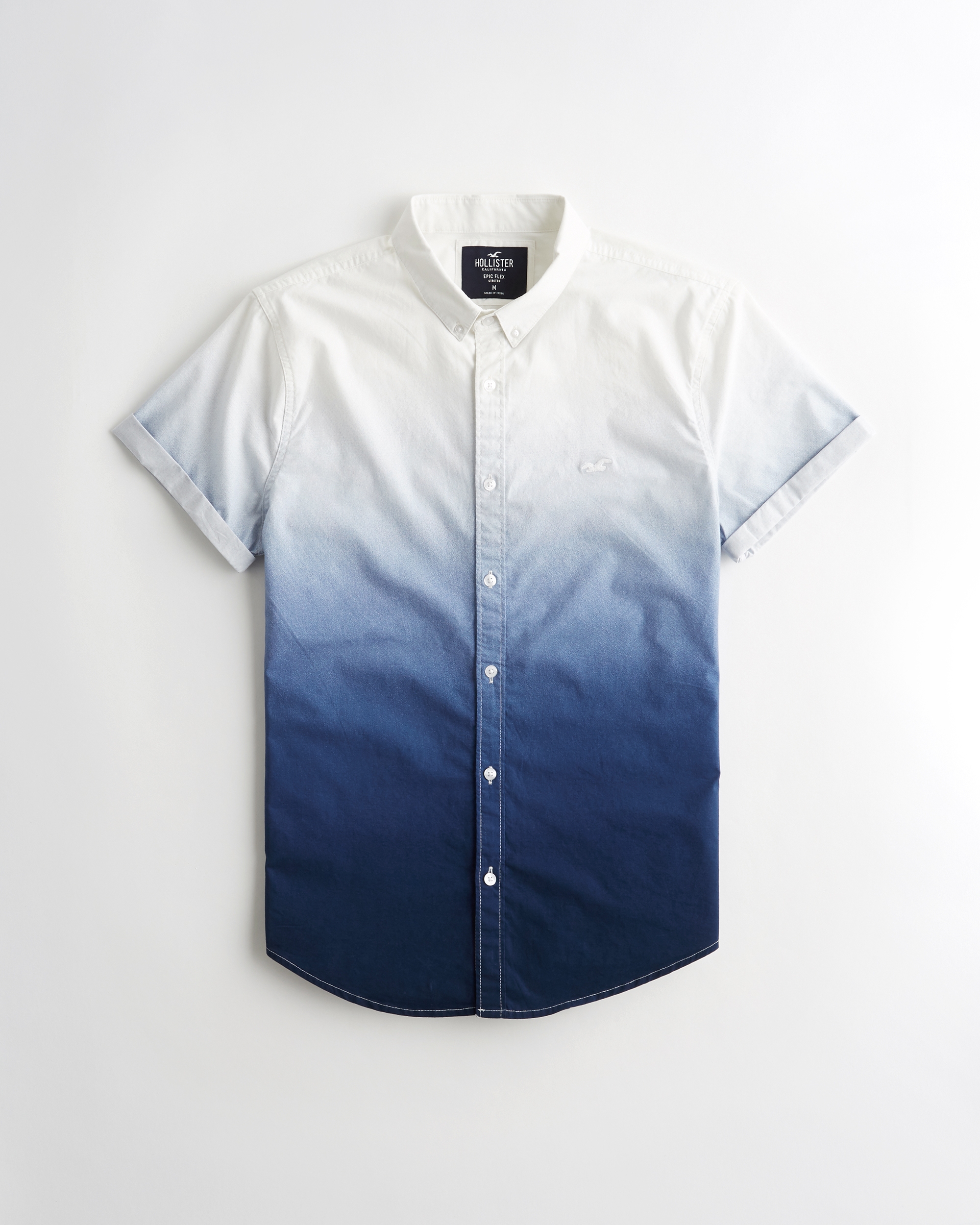 Guys Stretch Poplin Slim Fit Shirt 