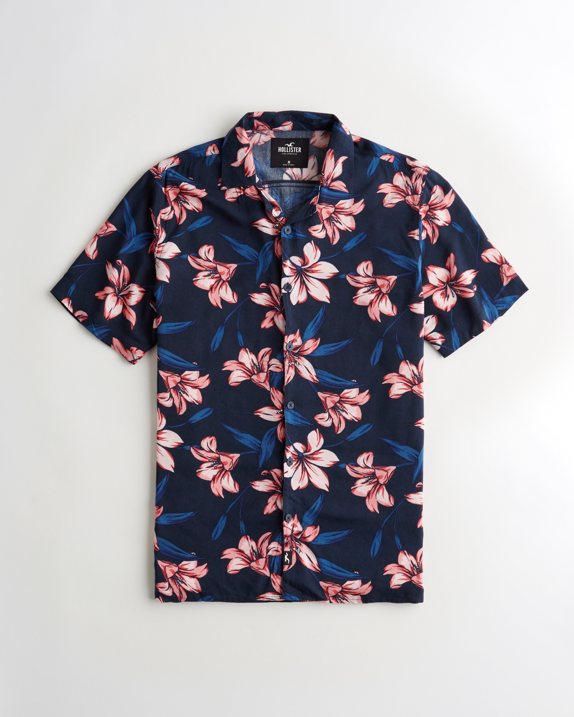 hollister flower shirt