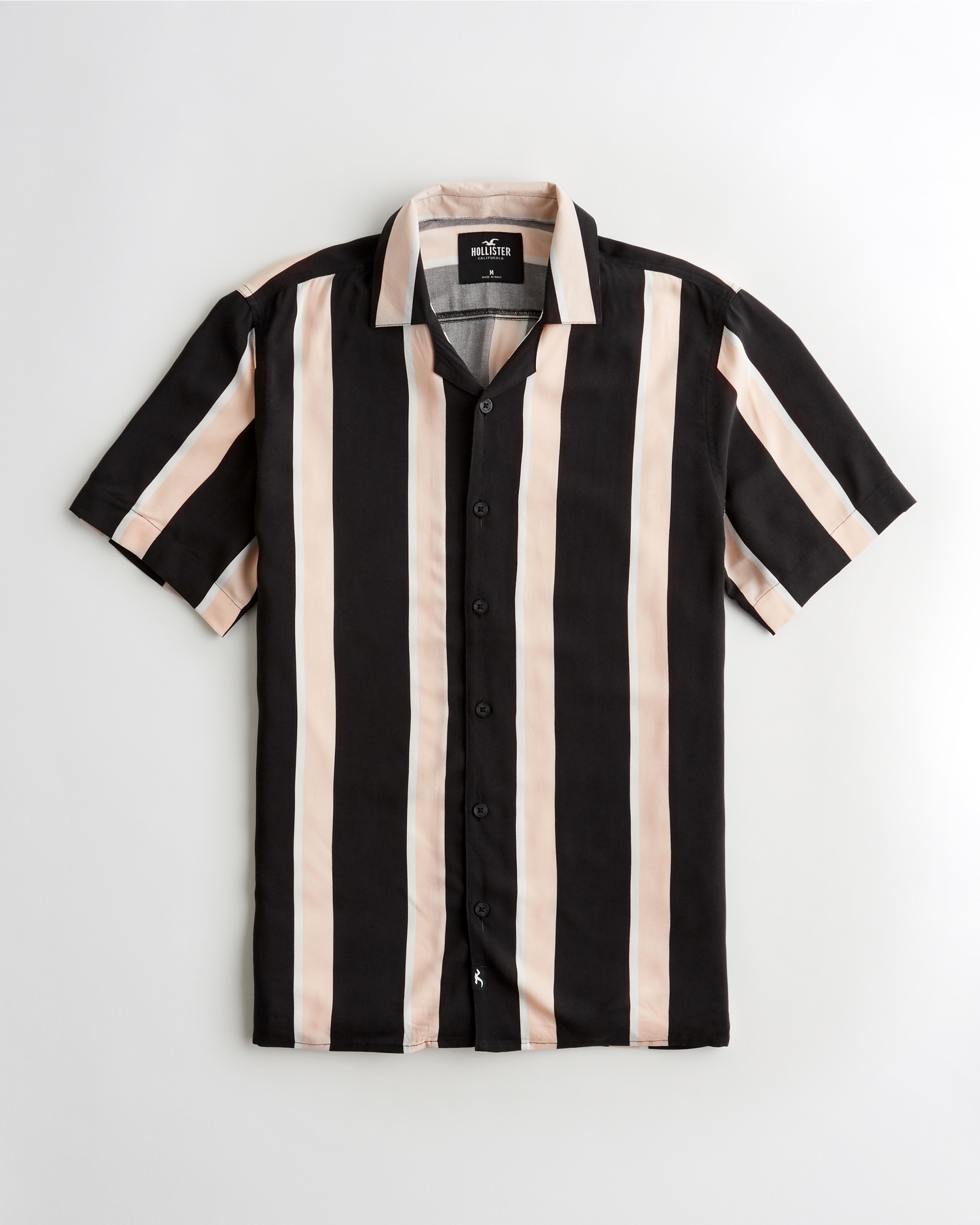 hollister mens striped shirt