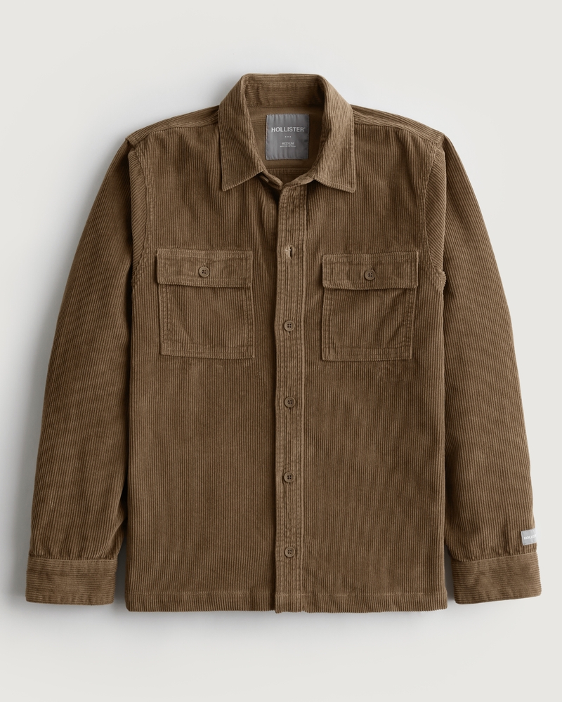 Men's Corduroy Shirt Jacket Men's Clearance HollisterCo.ca
