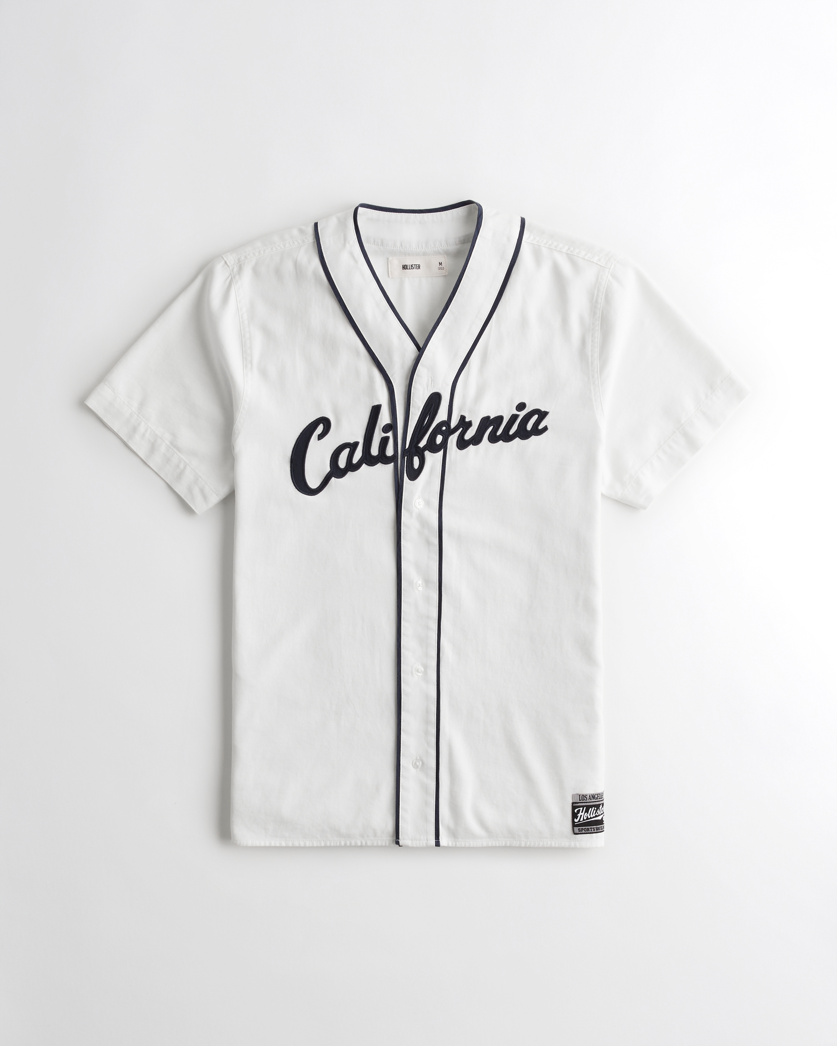 Hollister California 1868 Varsity College' Unisex Baseball T-Shirt