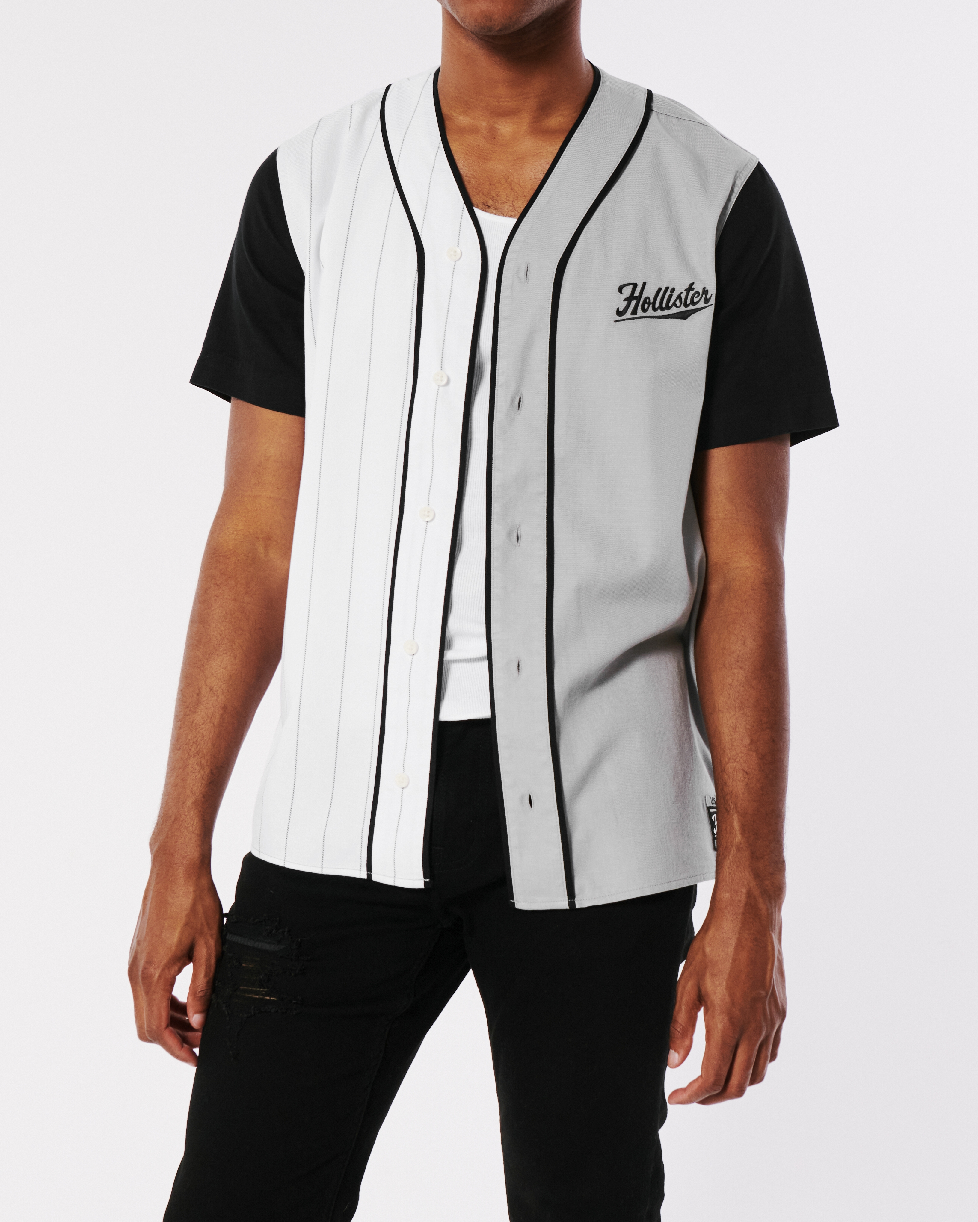 hollister baseball tee
