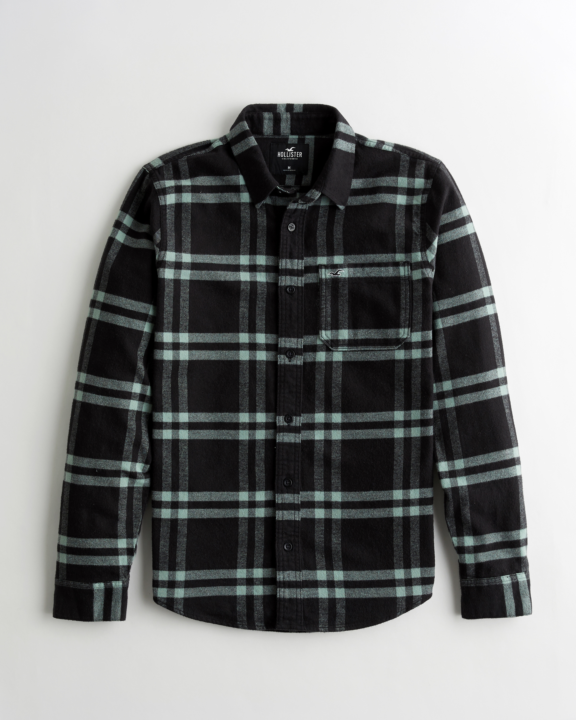 Button Down Shirts For Guys Hollister Co - green open flannel girls shirt roblox