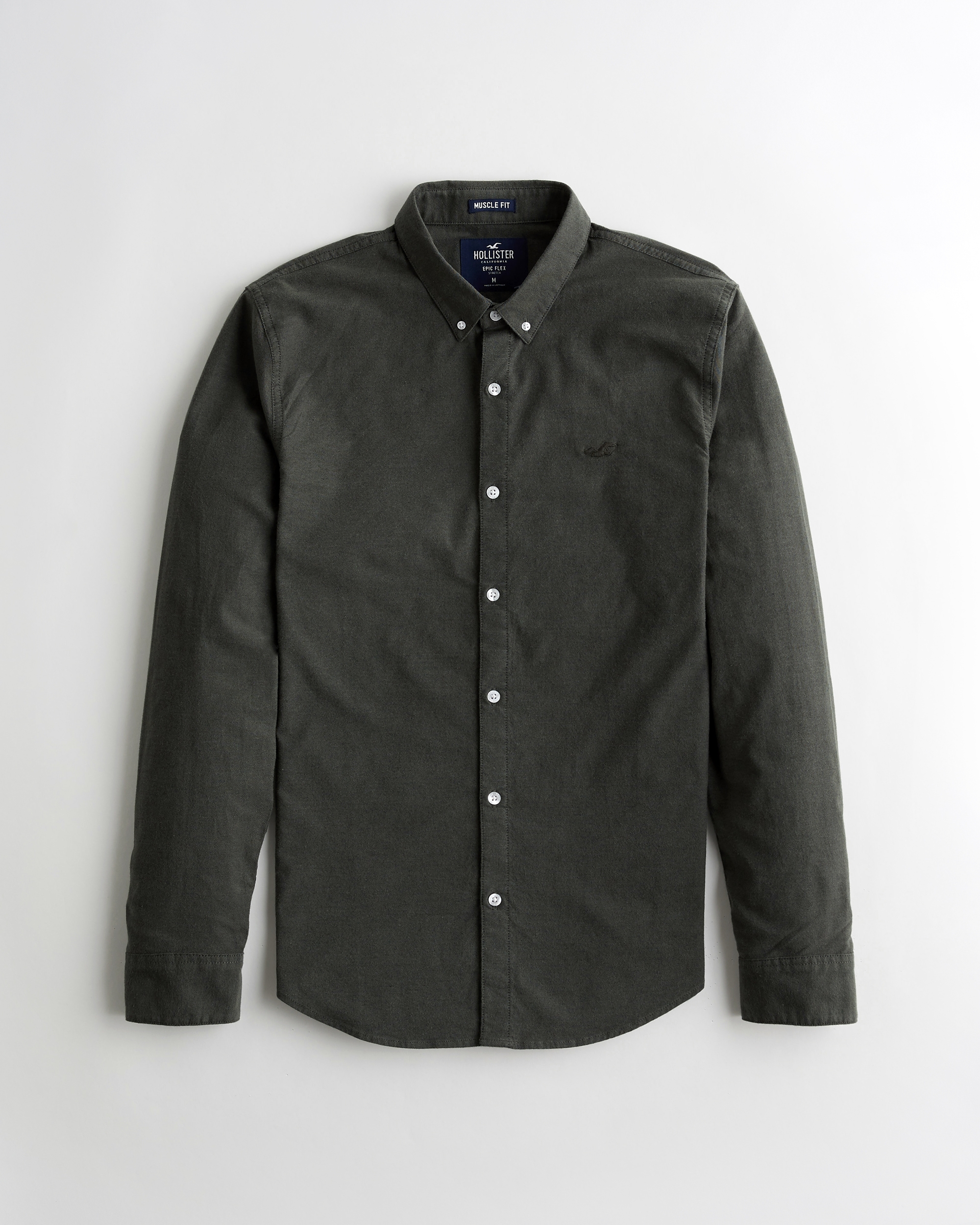 hollister jean shirt