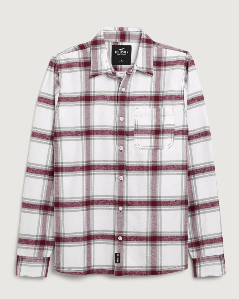 Hollister 2024 flannel shirt