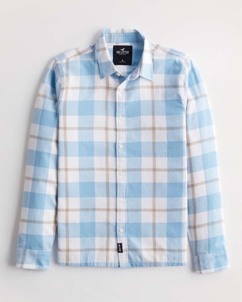 Men's Lightweight Flannel Shirt Men's Clearance