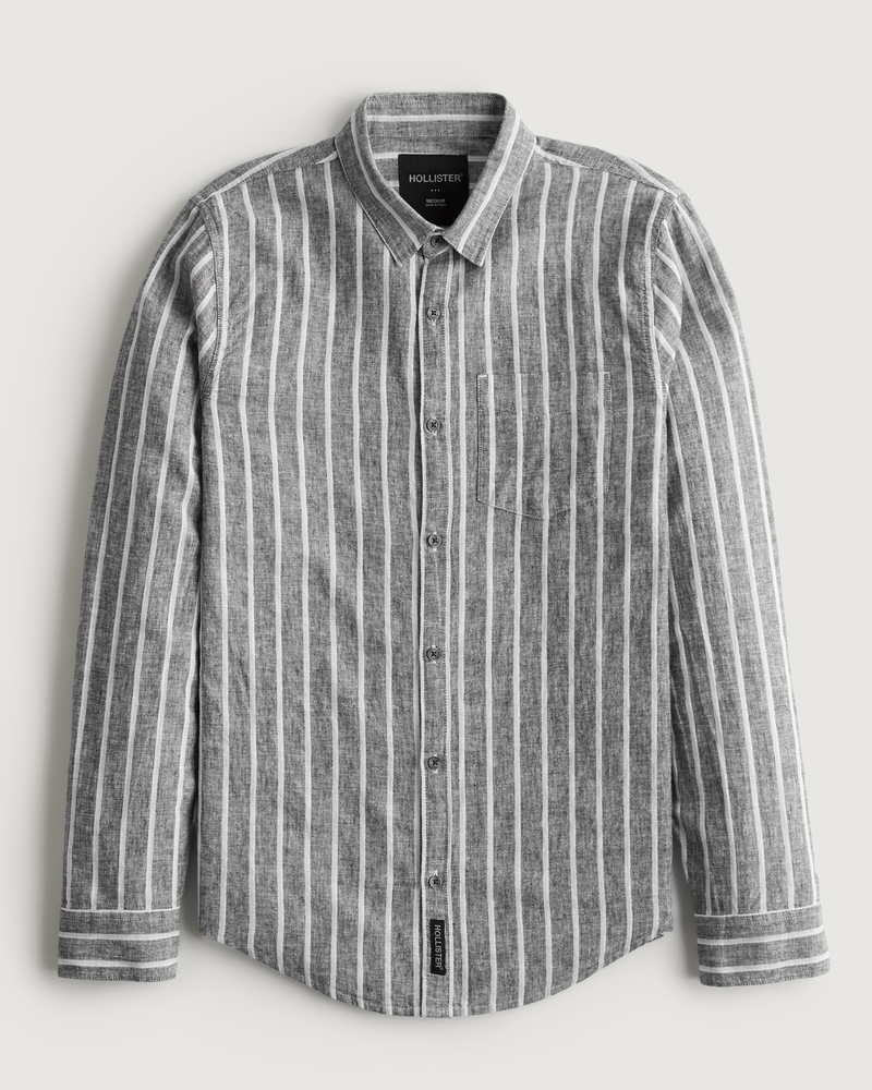 Hollister 2025 linen shirt