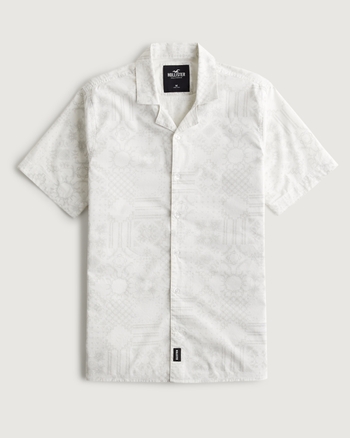 Hollister hot sale hawaiian shirt