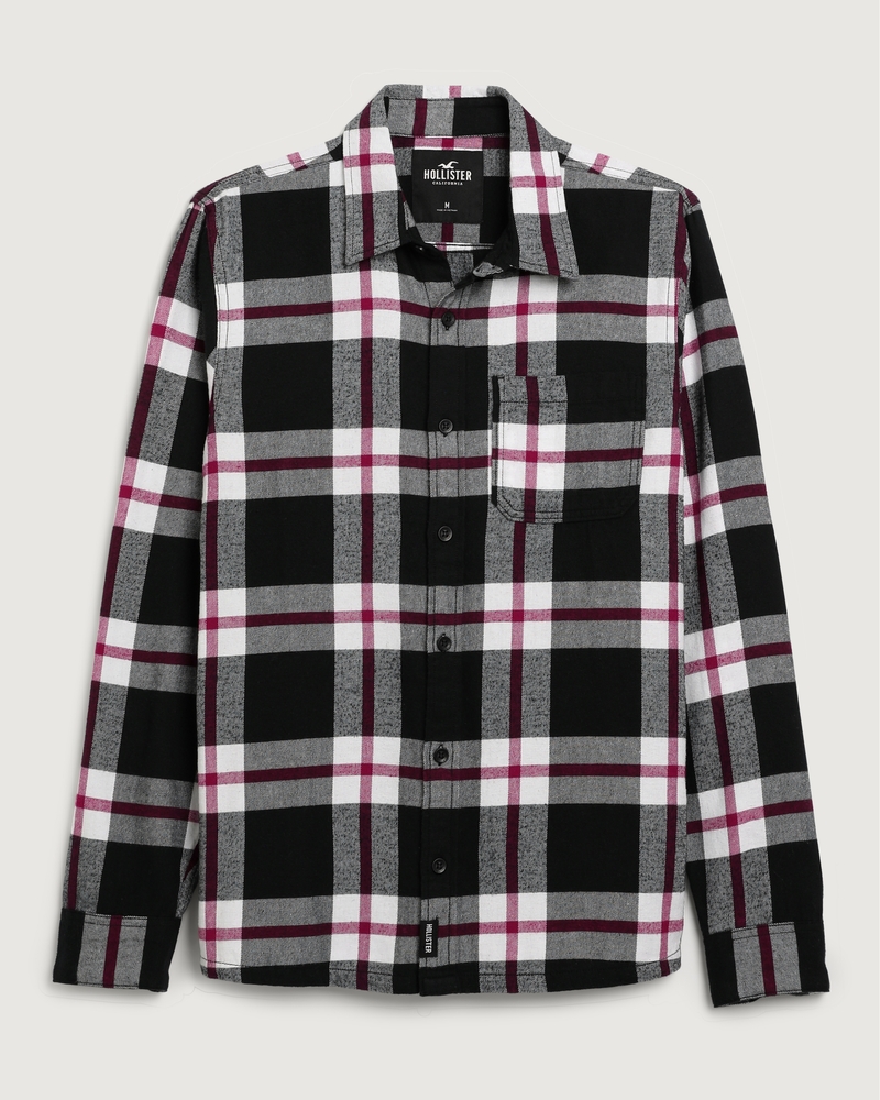 Hollister 2024 flannel shirt