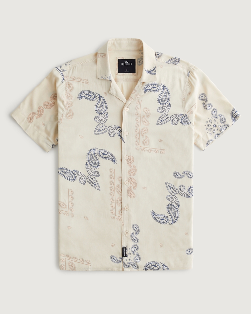 Hollister 2025 hawaiian shirt