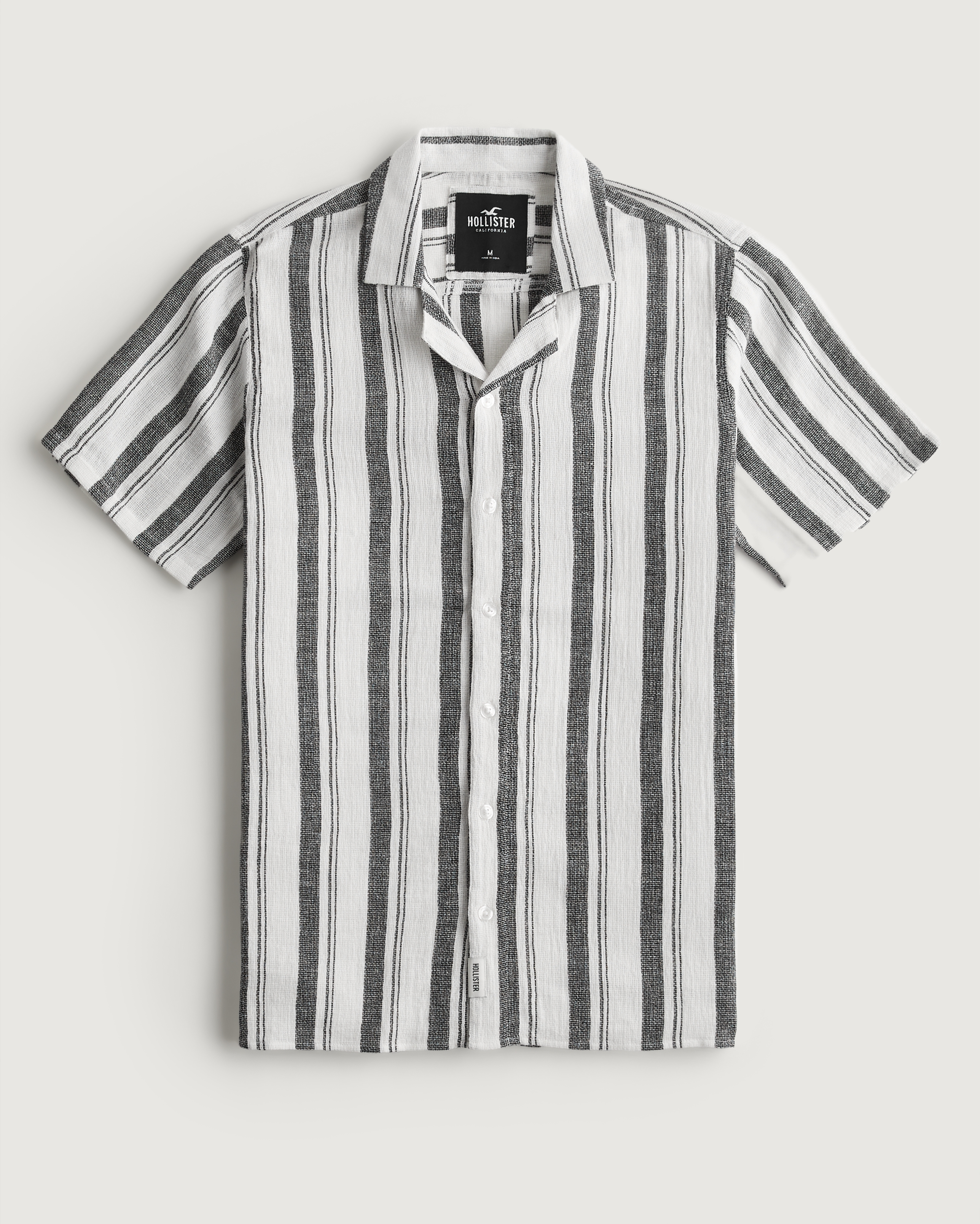 Textured Short-Sleeve Shirt