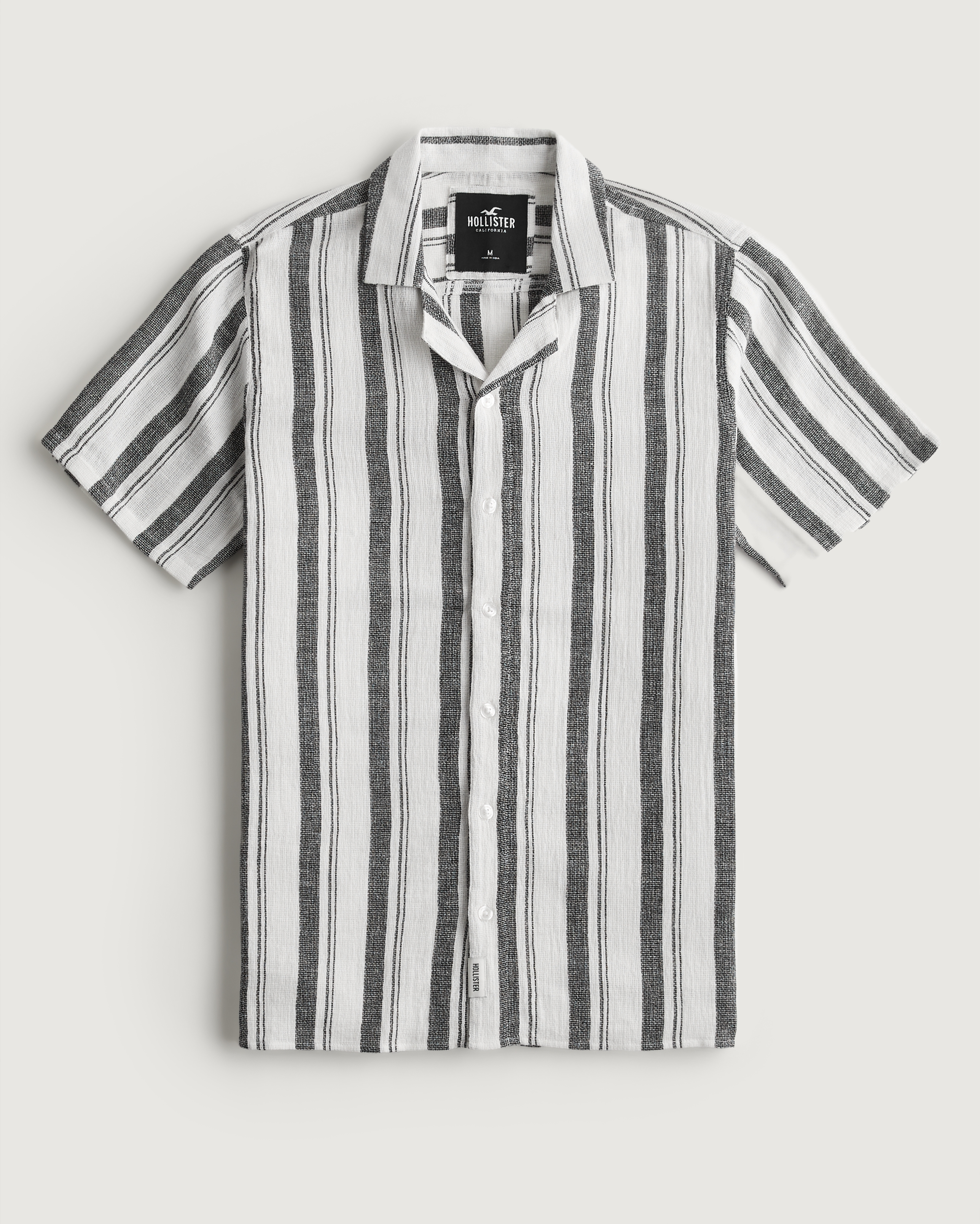 Hollister Textured Short-Sleeve Shirt