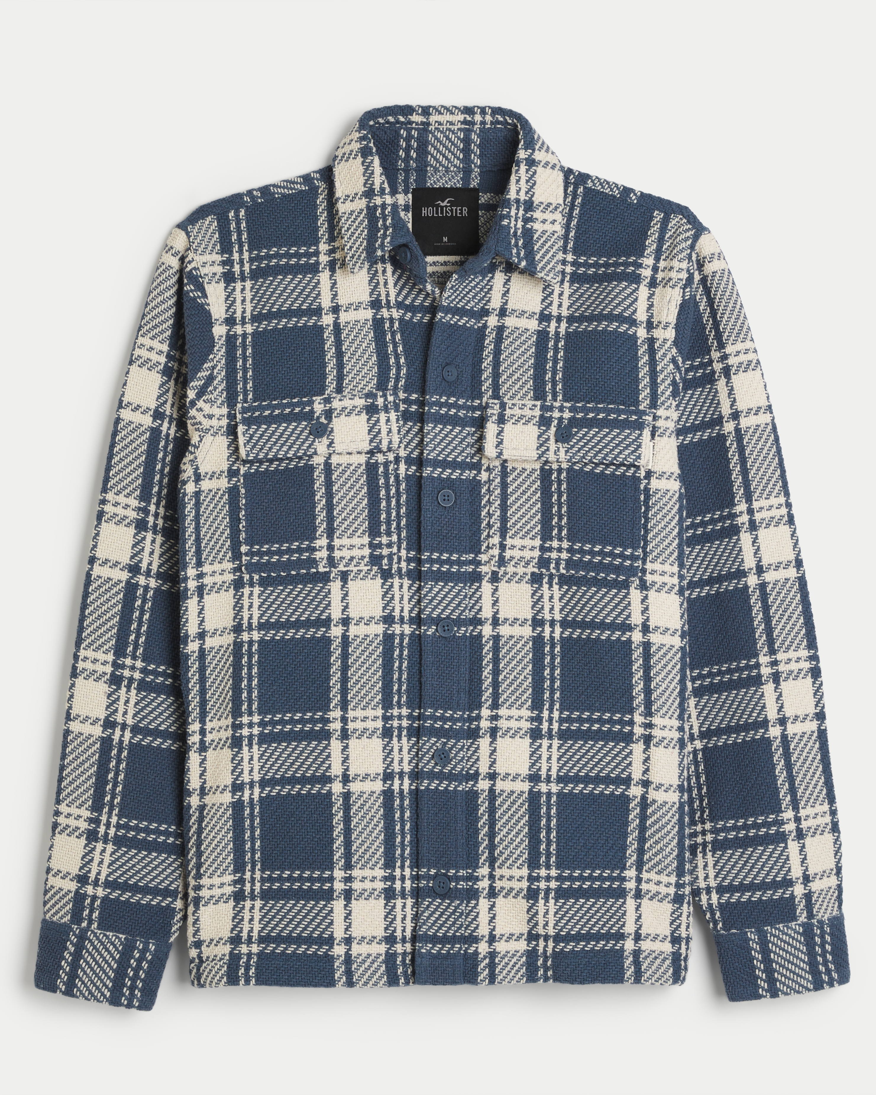 Hollister on sale shirt jacket