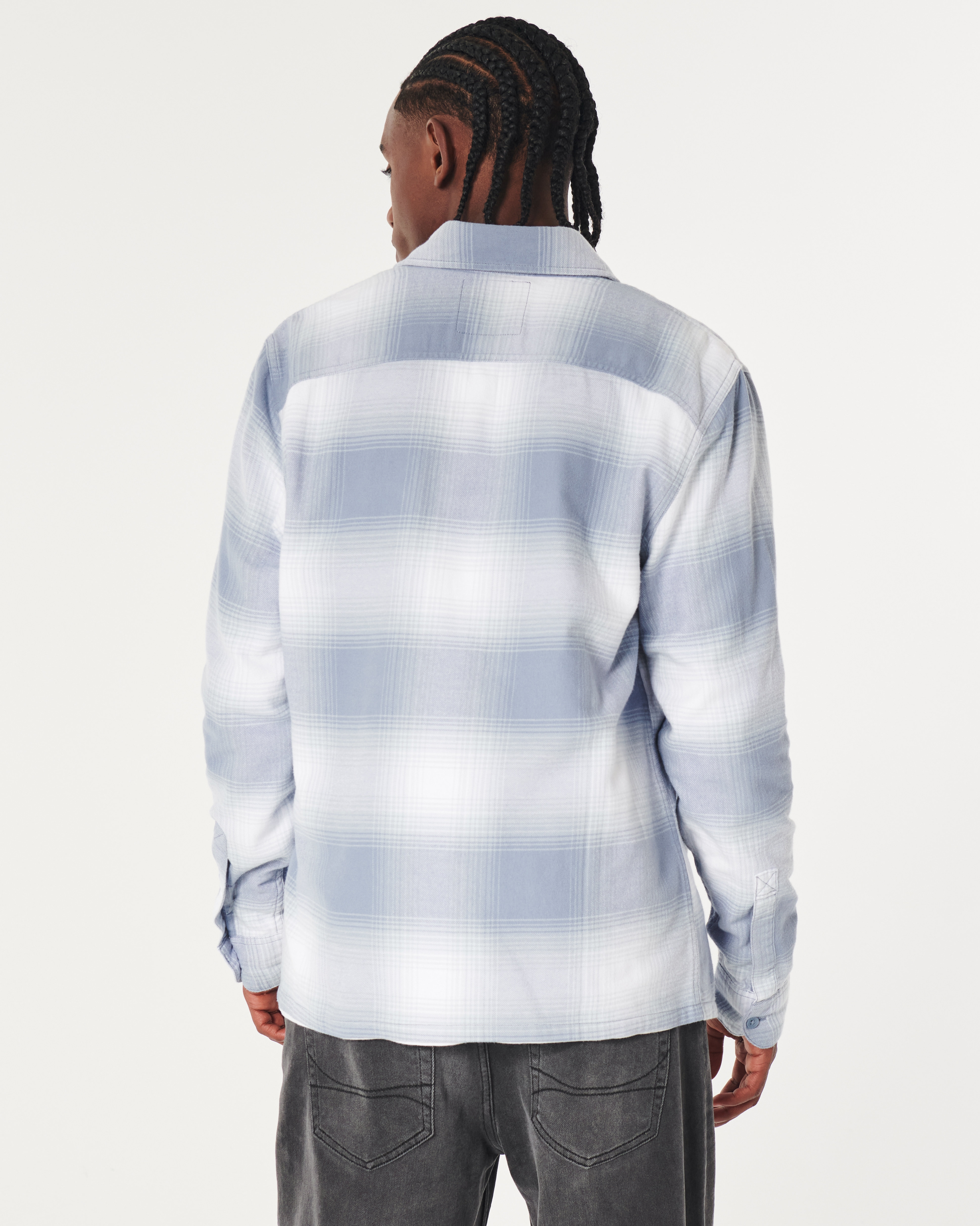 Men's Long-Sleeve Flannel Shirt | Men's Clearance | HollisterCo.com