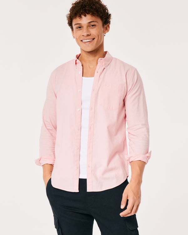 Hollister hombre online camisas