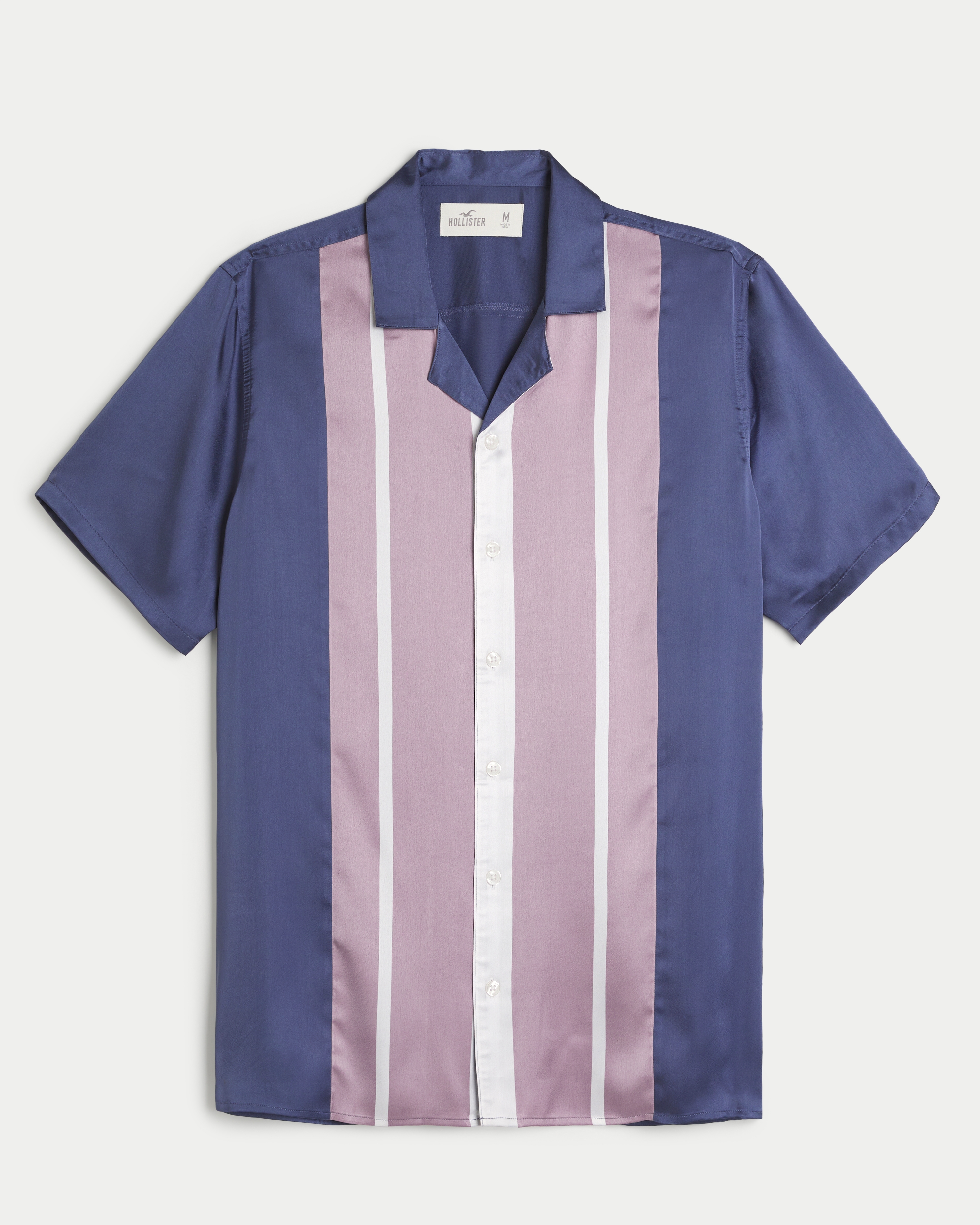 Hollister Short-Sleeve Pattern Shirt
