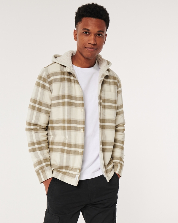 Hollister flannel jacket new arrivals