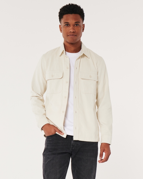 Mens Shirt Jackets - Checked Shackets | Hollister Co.