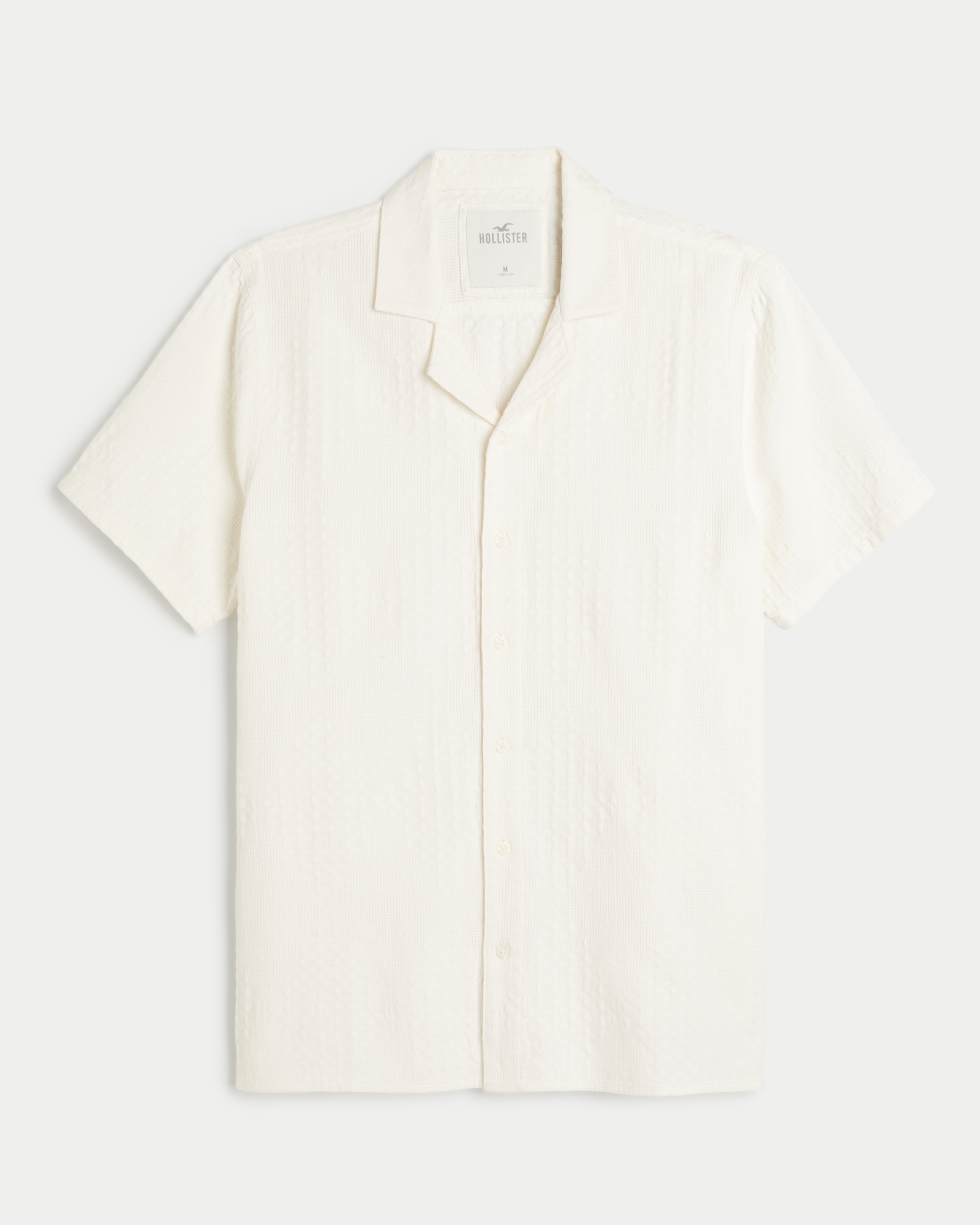 Hollister Men’s Striped LS Button Up Casual Shirt Size L #14787