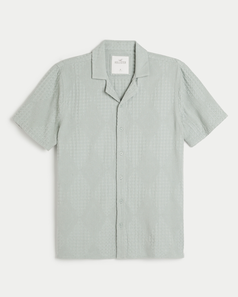 Hollister camp clearance shirt