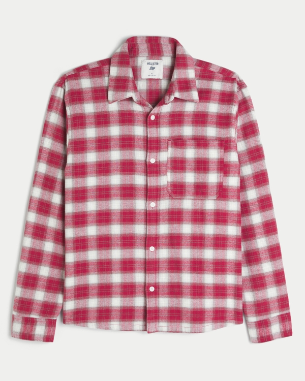 The Ohio State University Buckeyes Graphic Flannel Shirt