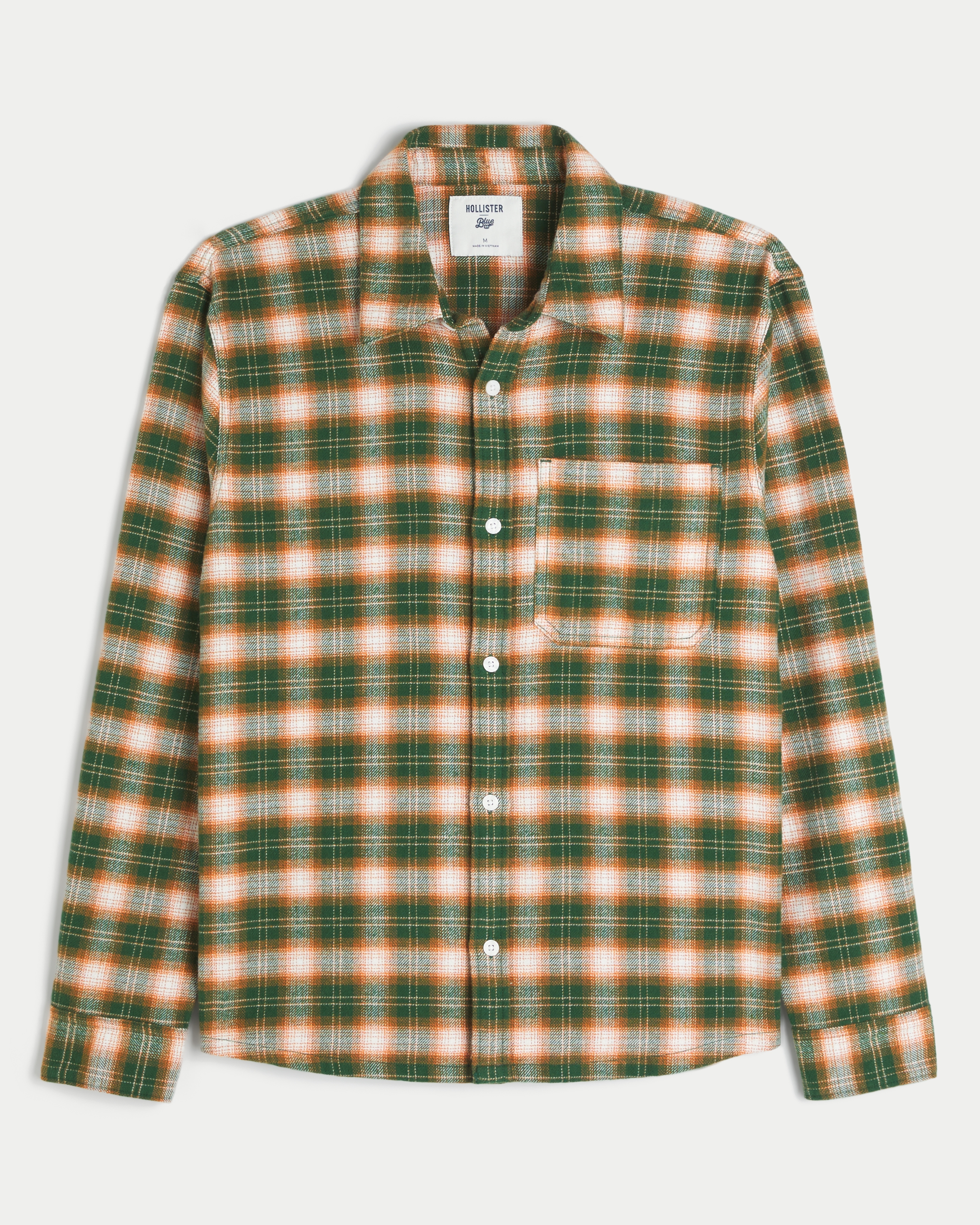 University of Miami Hurricanes Graphic Flannel Shirt