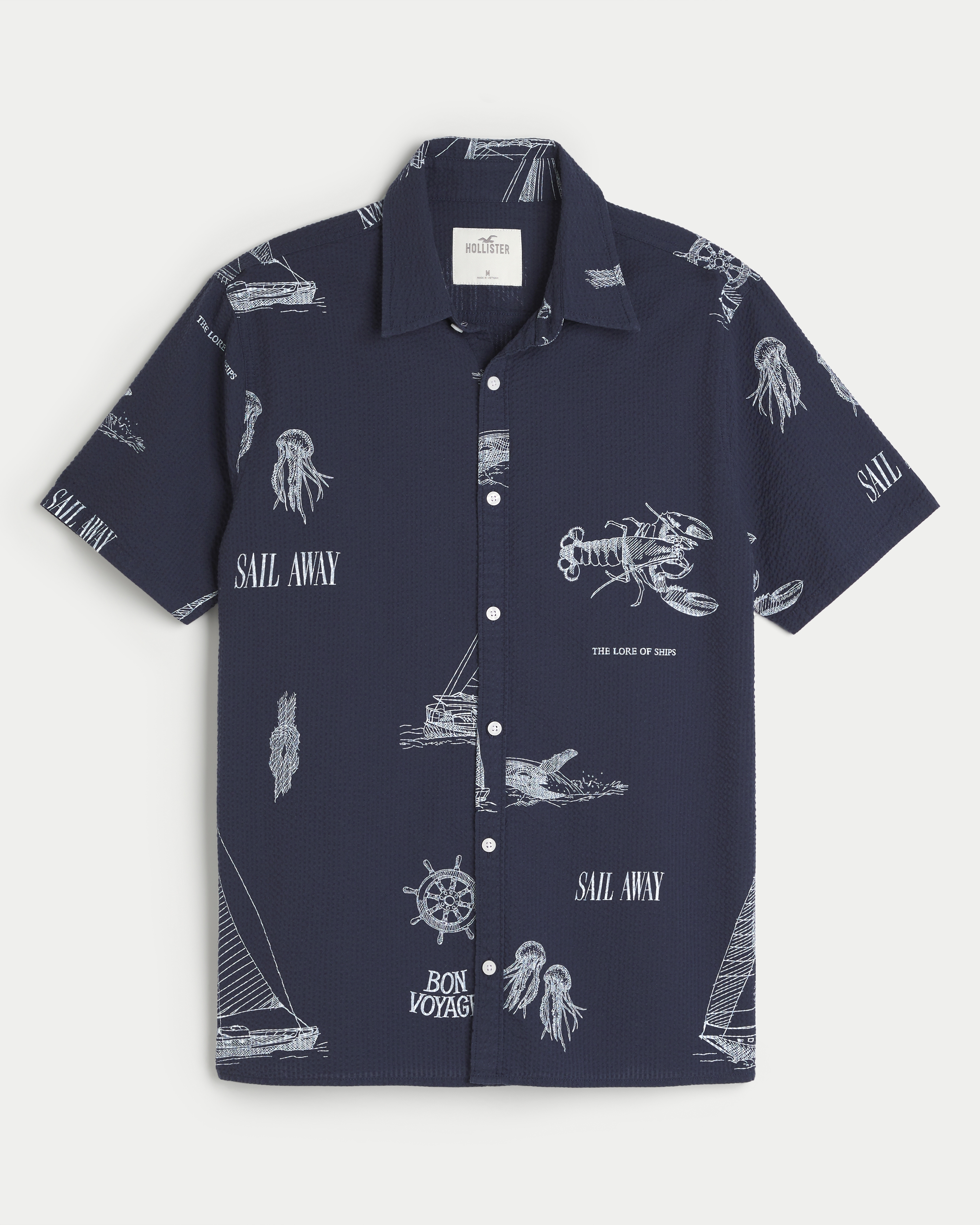 Men's Short-Sleeve Shirts | Hollister Co.