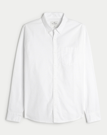 Men s Stretch Oxford Shirt Men s Sale HollisterCo
