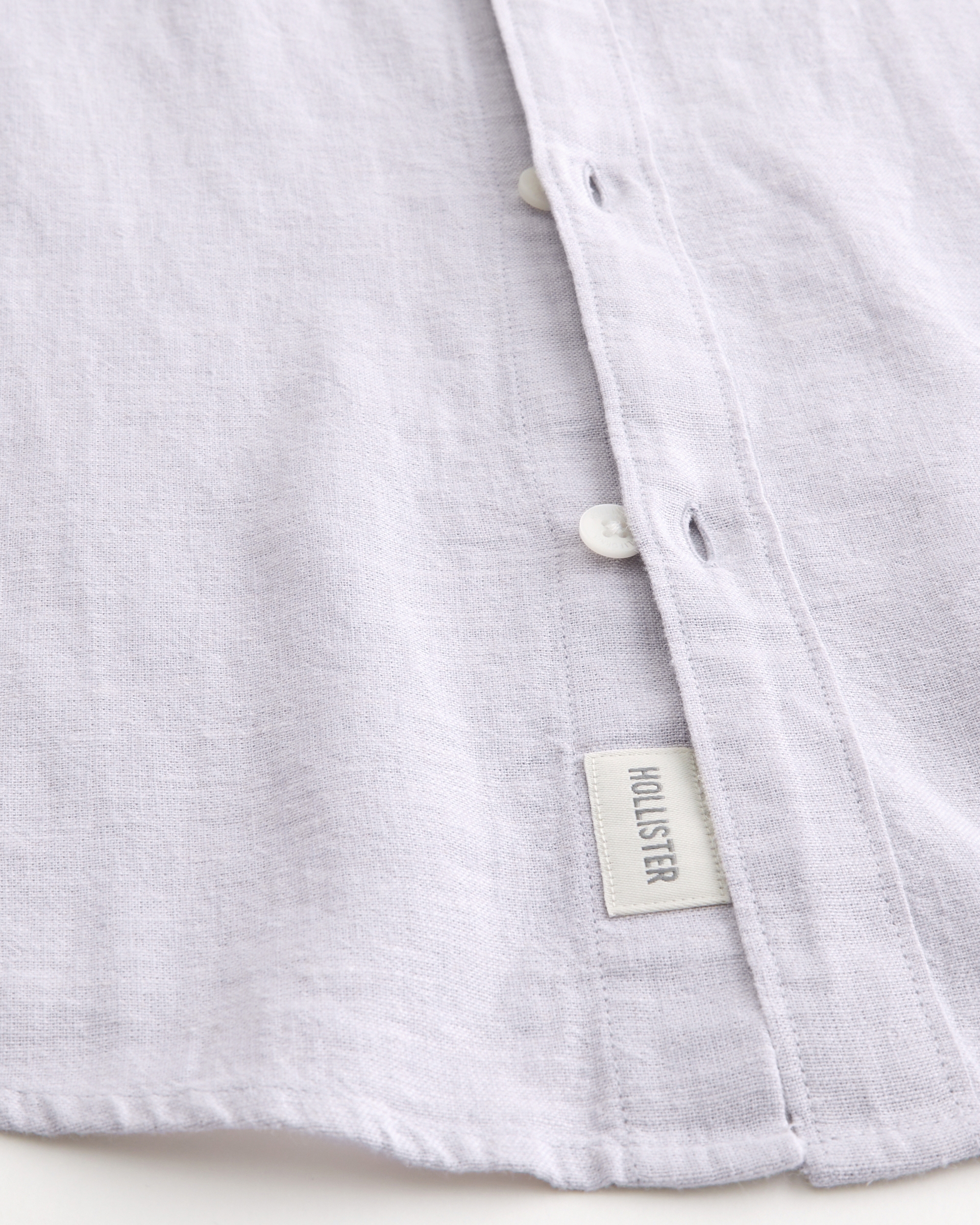 Hollister linen shirt best sale