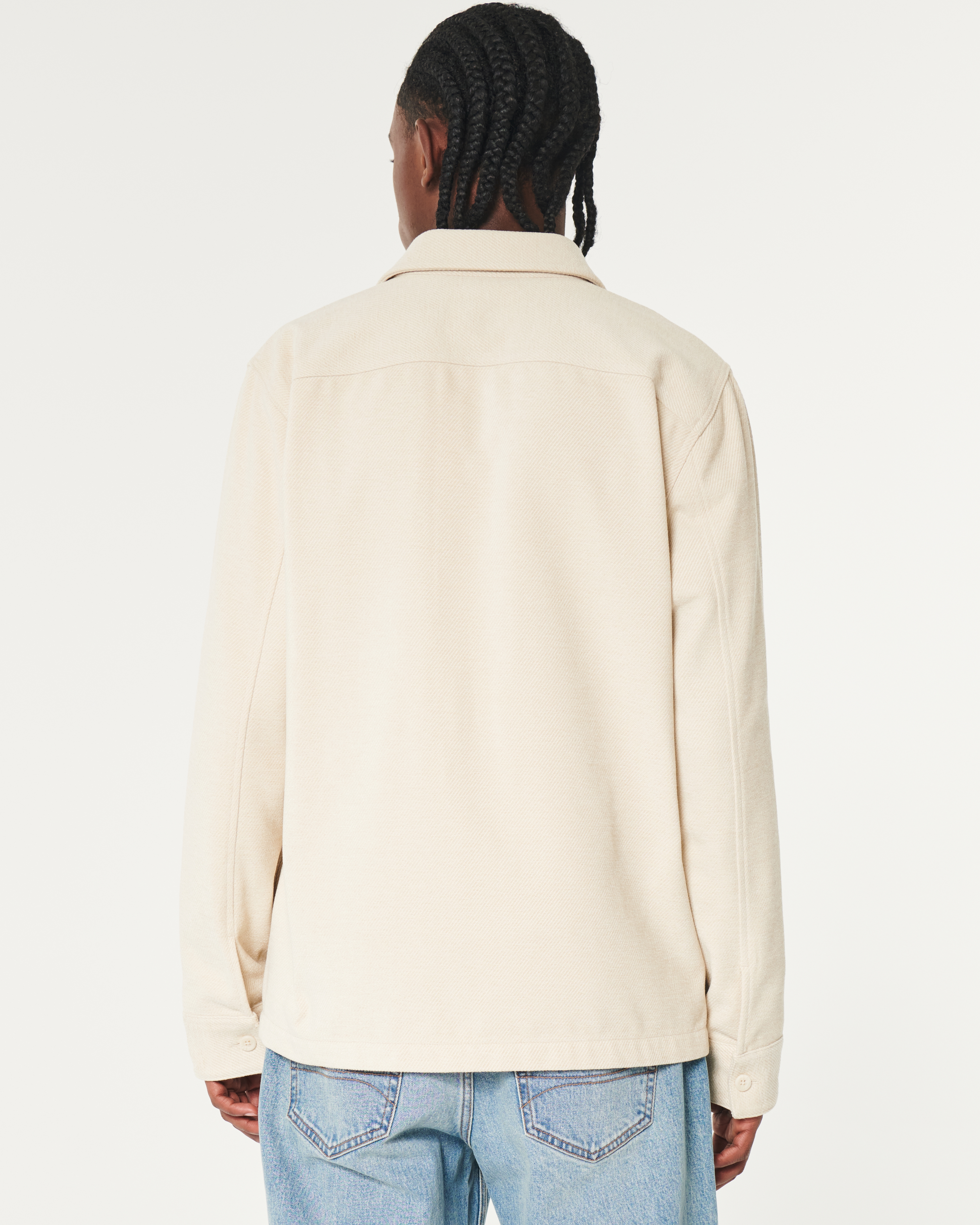 Men's Twill Shacket | Men's Sale | HollisterCo.com