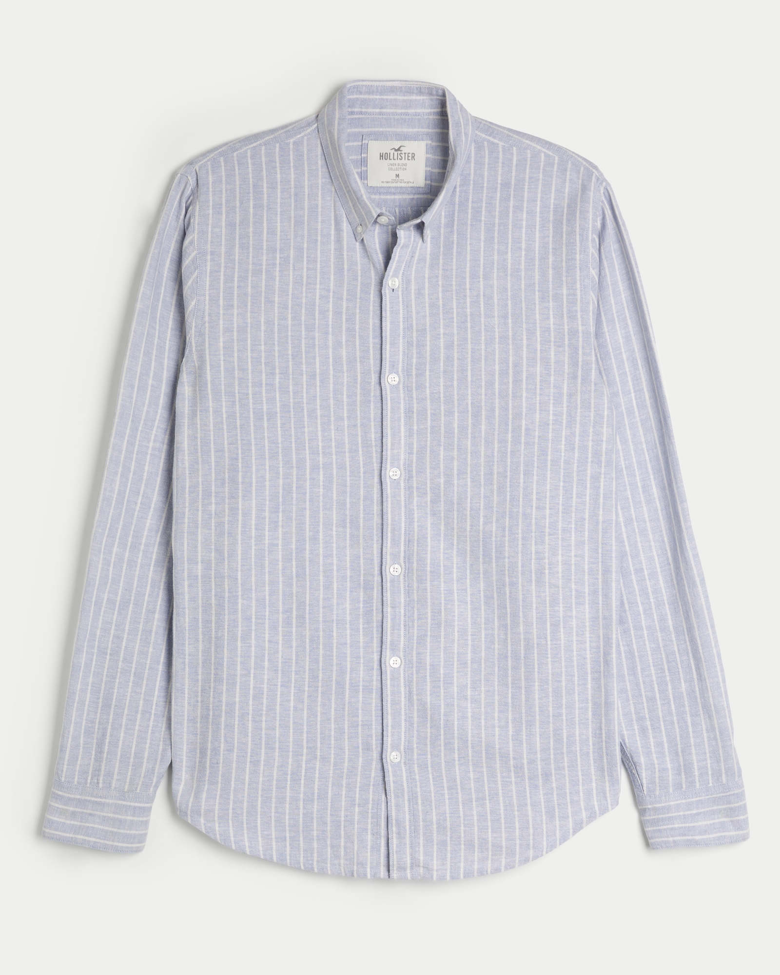 Button Down Hollister Mens Shirts Long Sleeve Hollister Long