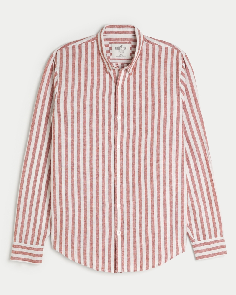 Hollister linen shirt hotsell