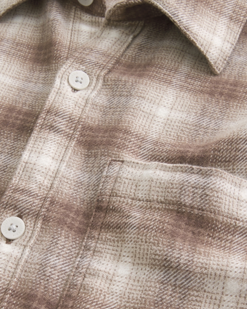Relaxed Flannel Shirt