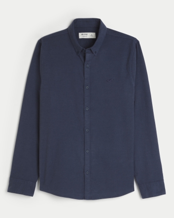 Men s Stretch Oxford Shirt Men s Sale HollisterCo