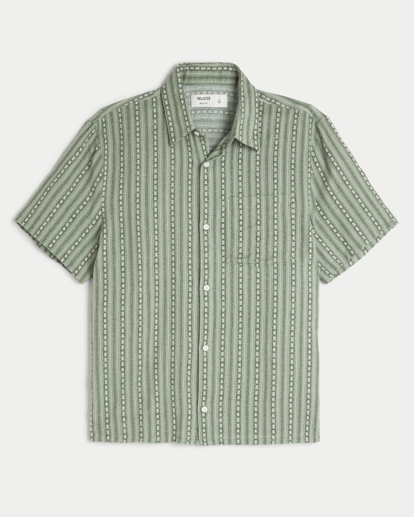 Men s Short Sleeve Shirts Hollister Co