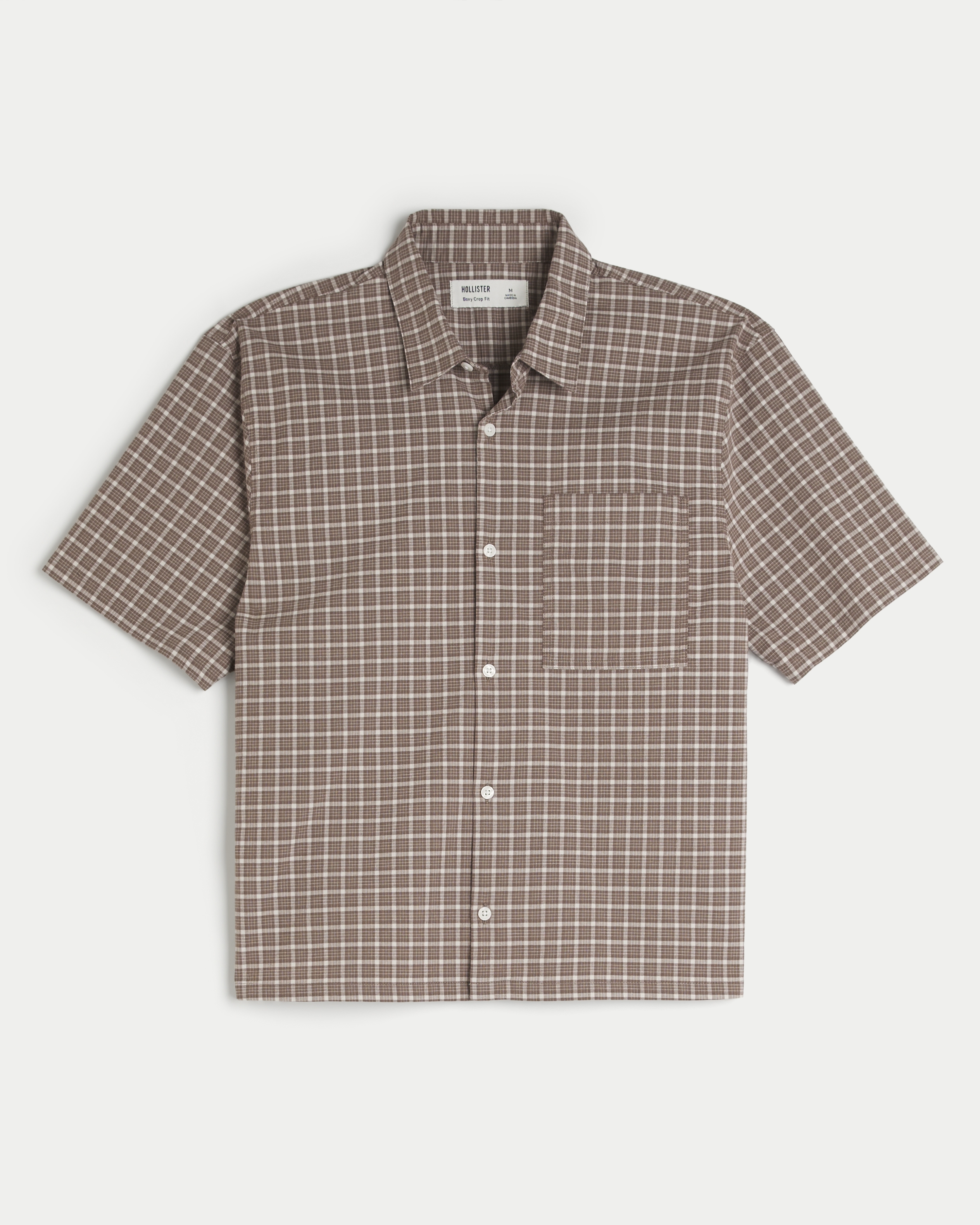 Hollister mens short sleeve shirts best sale