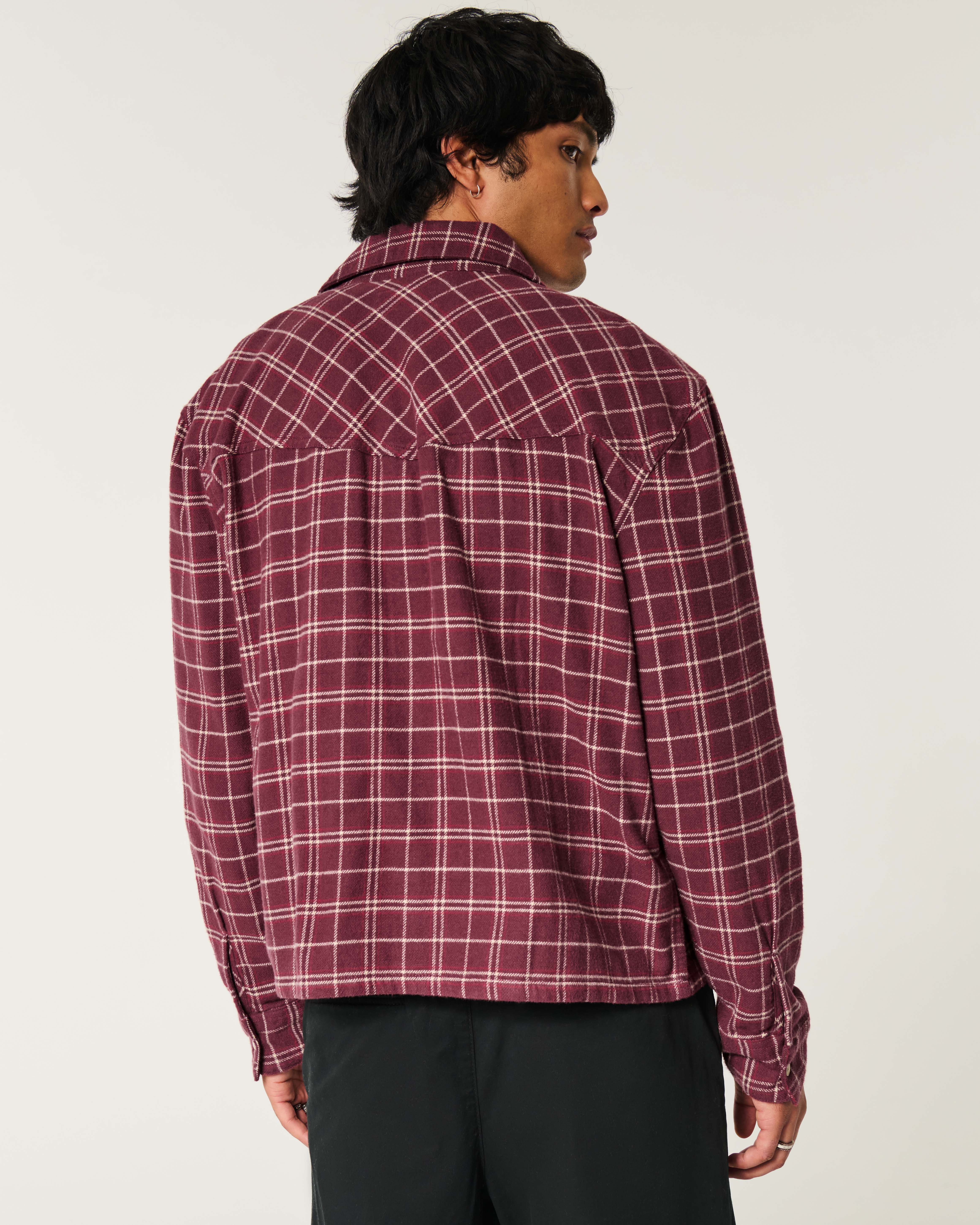 Hollister plaid shirts best sale