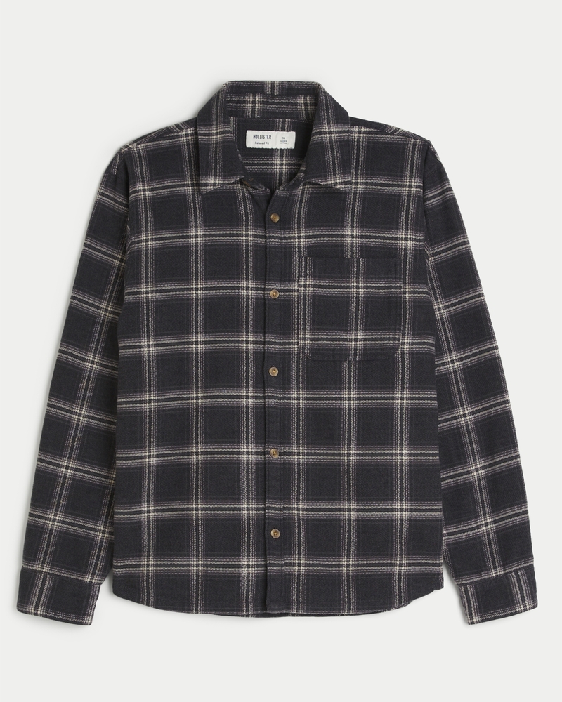 Relaxed Flannel Shirt